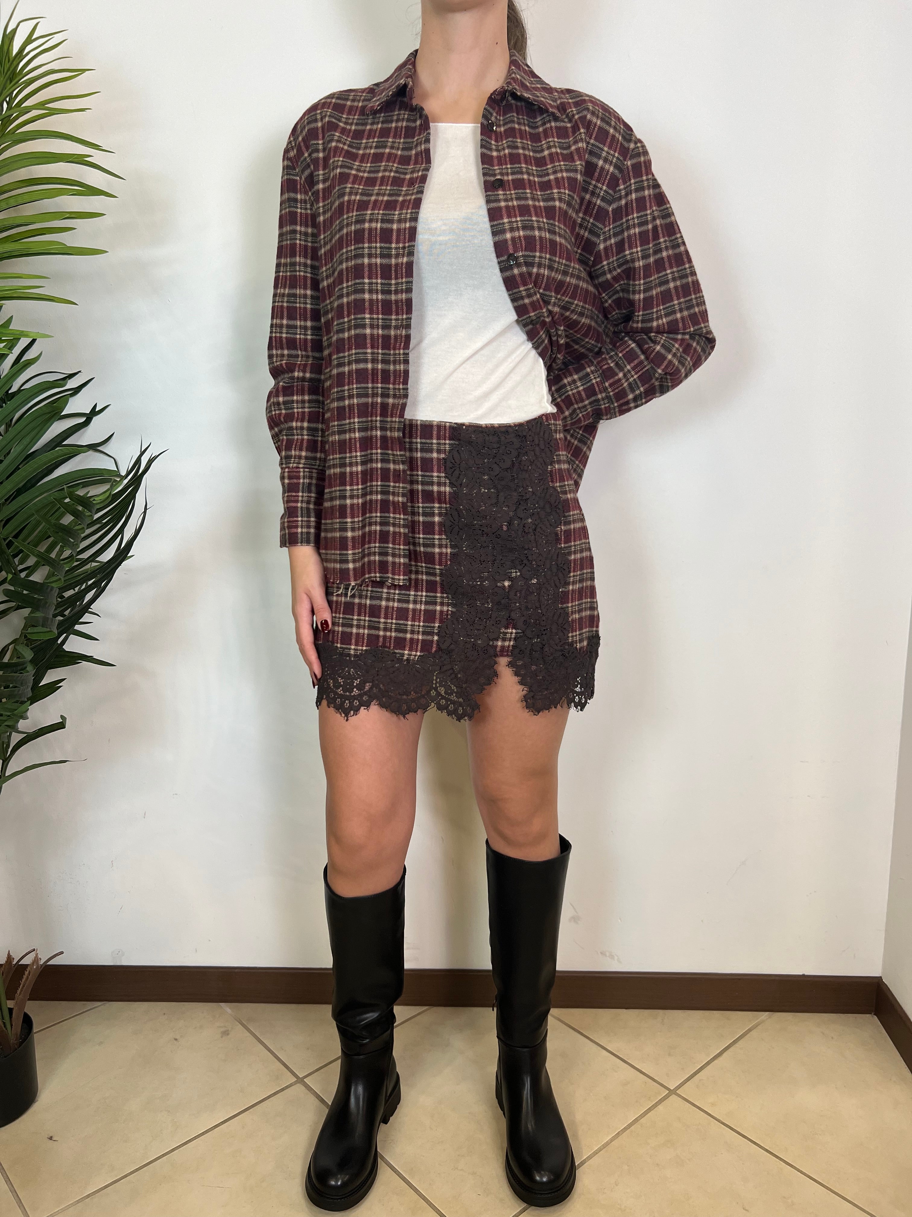 Gonna check vino moro inserti pizzo - Haveone