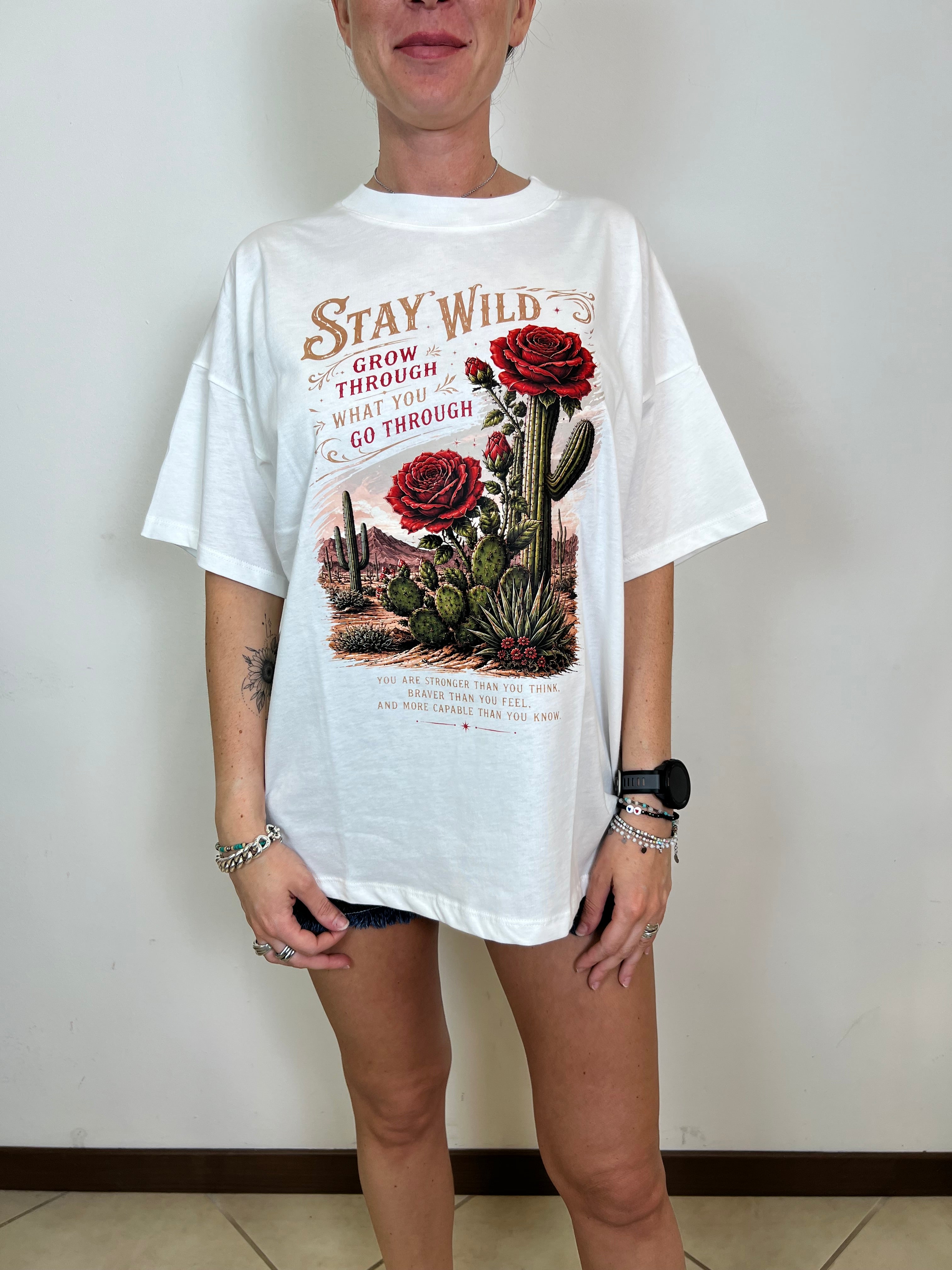 T-shirt stay wild - Vicolo