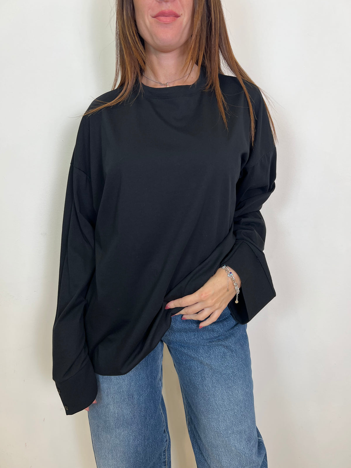 T-shirt over polsino camicia - Tensione In