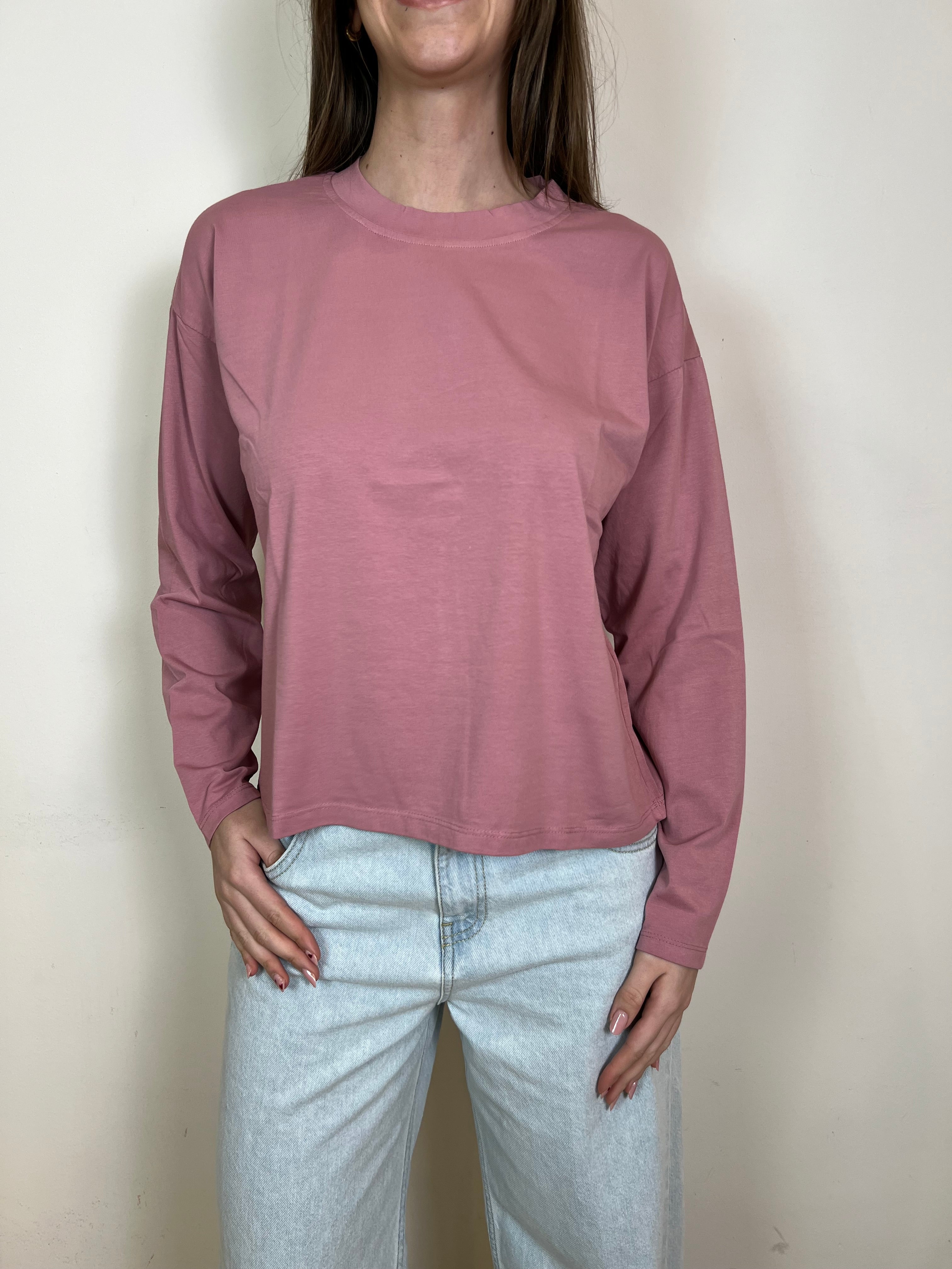 T-shirt scatola manica lunga - Haveone