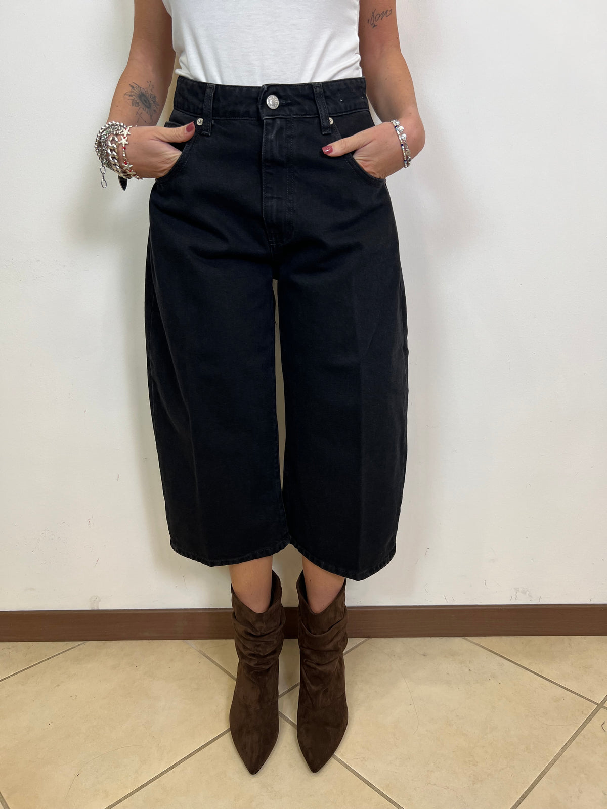 Jeans Elettra nero - Vicolo
