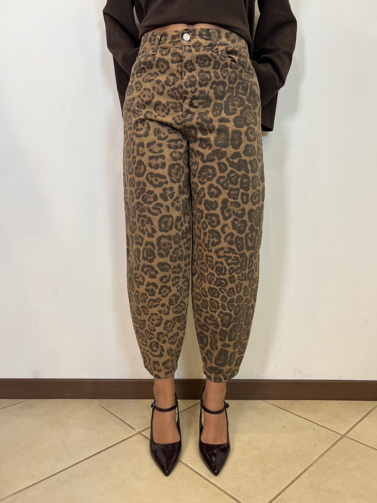 Pantalone barrel macu - Haveone
