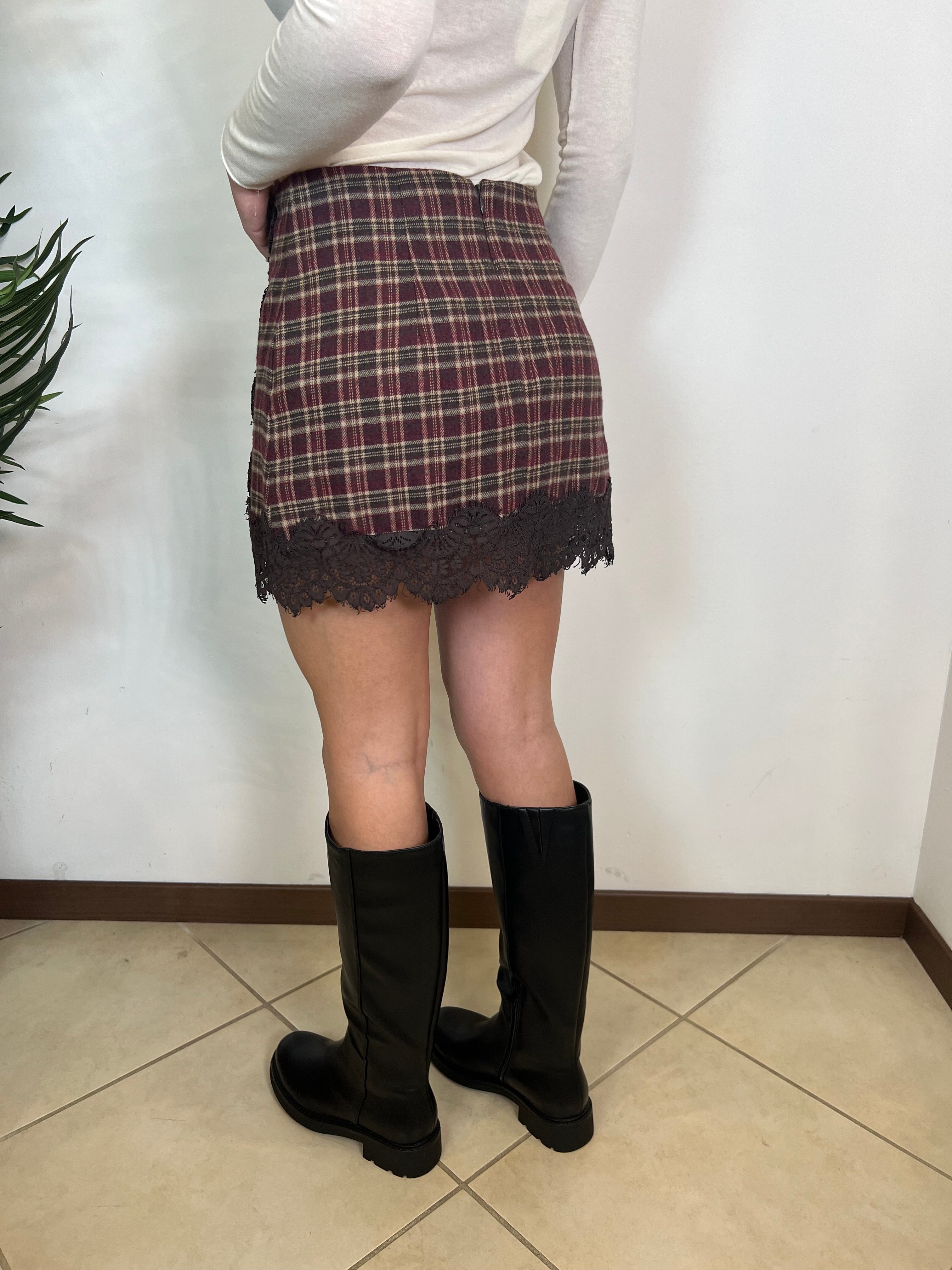 Gonna check vino moro inserti pizzo - Haveone