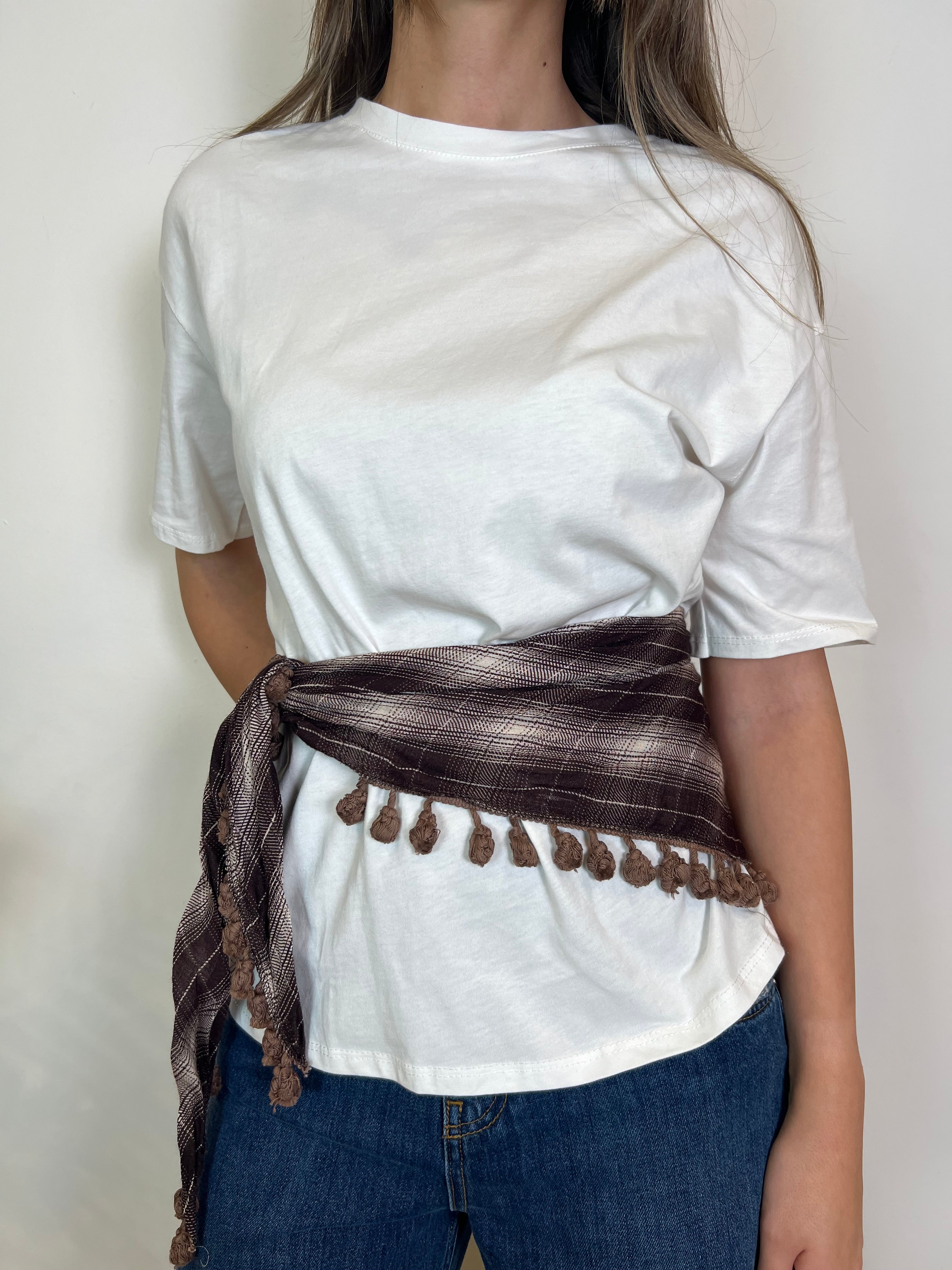T-shirt con cintura bandana - Haveone