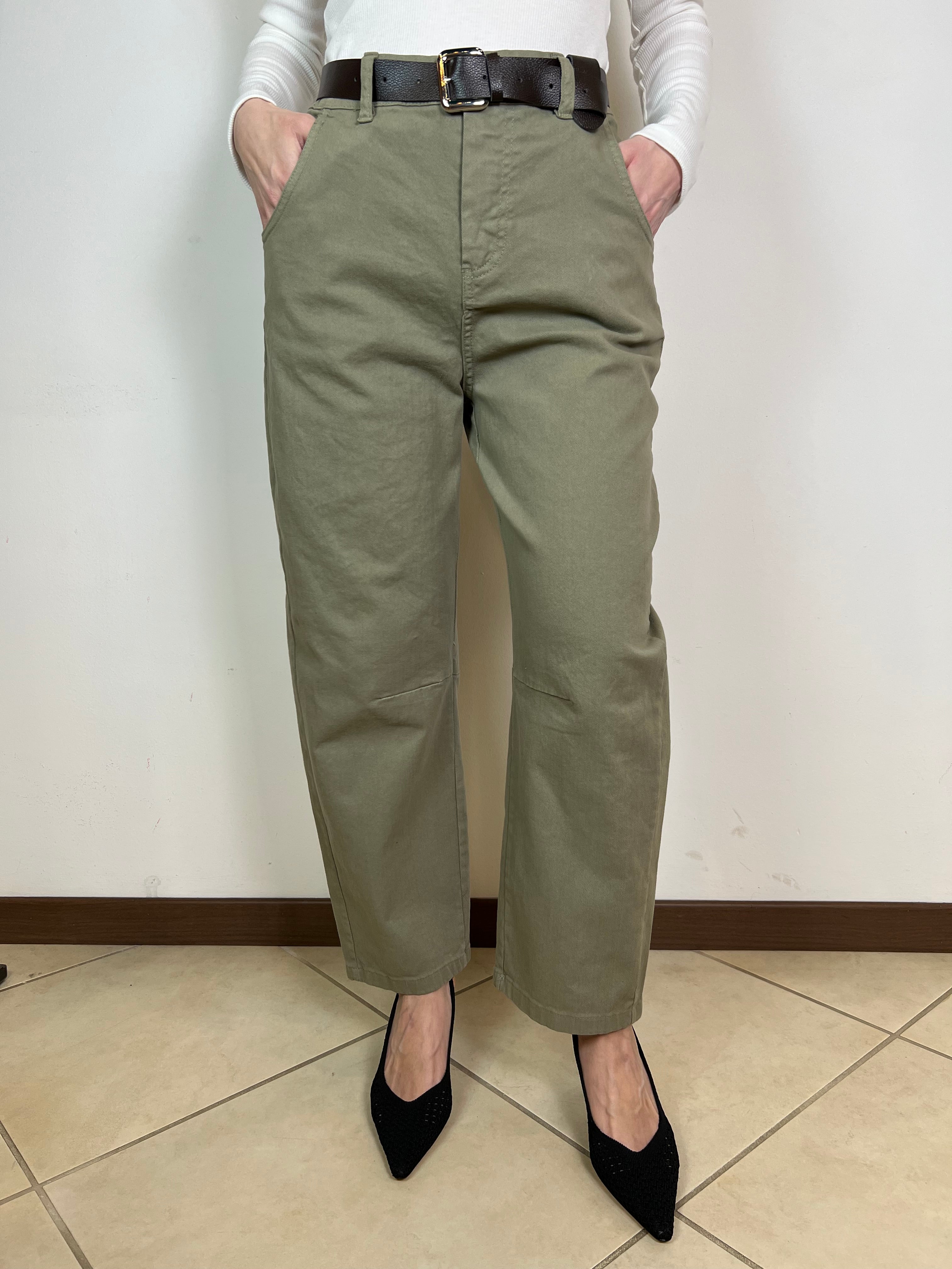 Pantalone elastico dietro - Haveone