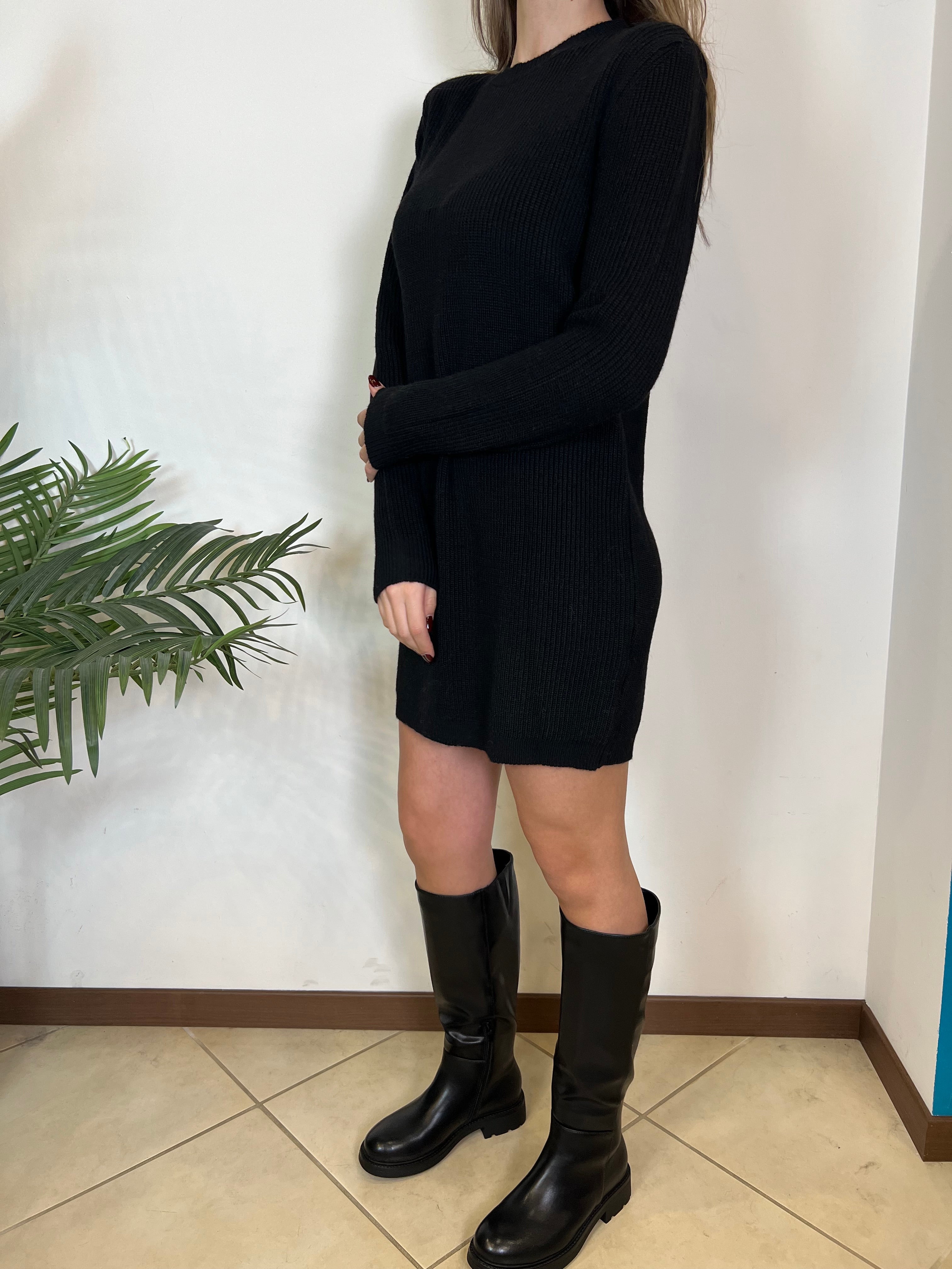 Abito in maglia costa inglese - Haveone