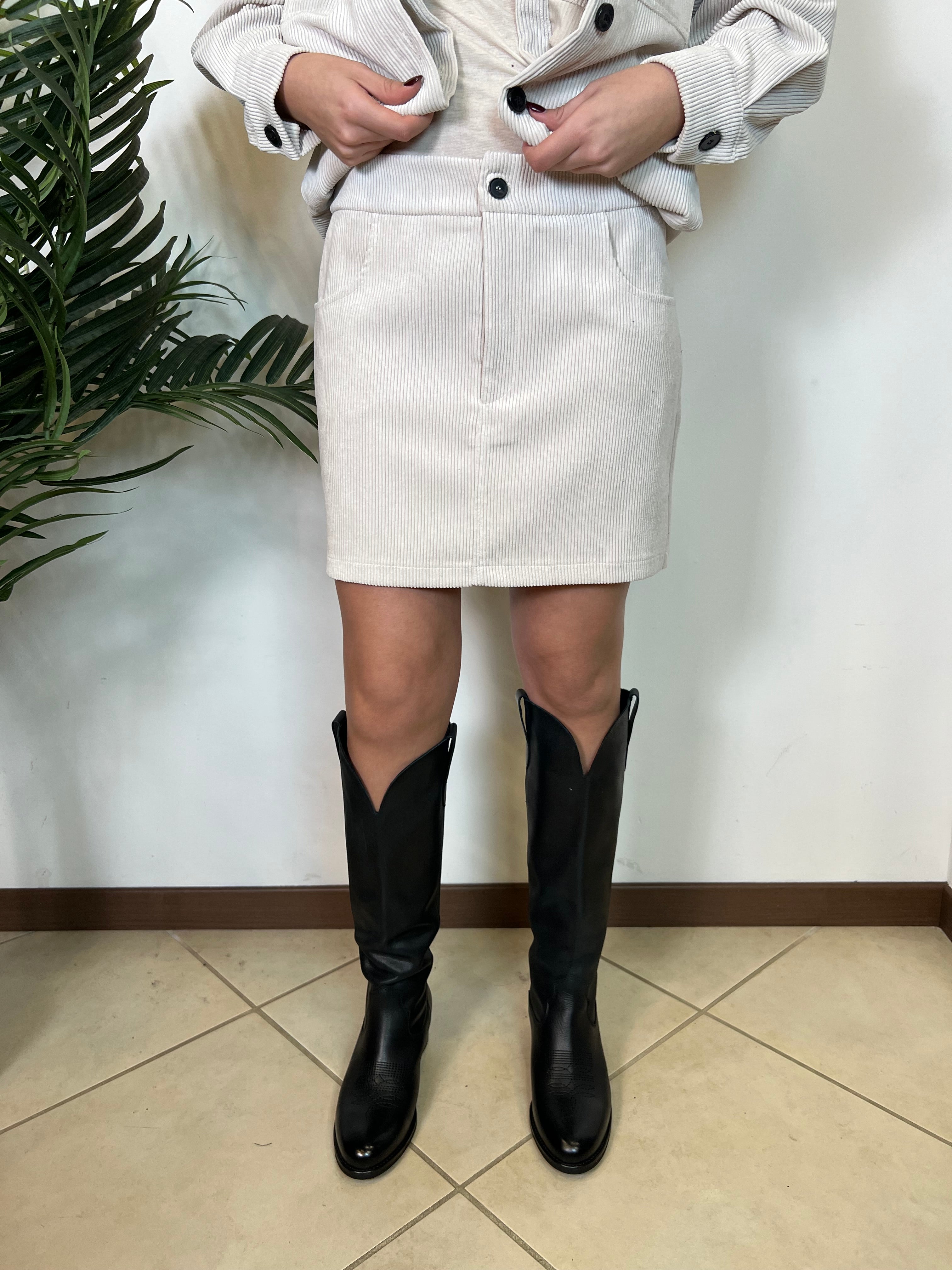 Gonna velluto - Vicolo