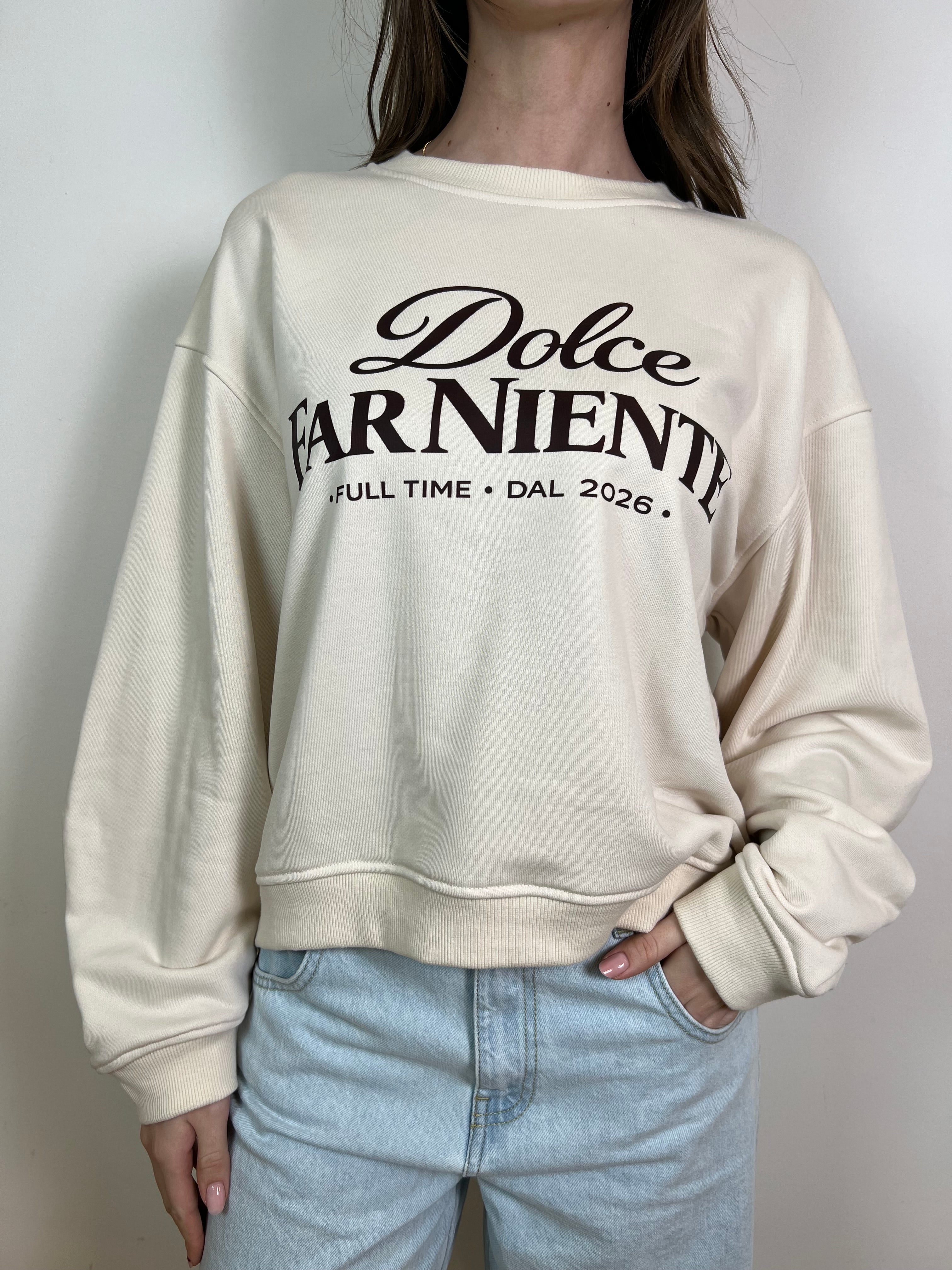 Felpa dolce far niente - Vicolo