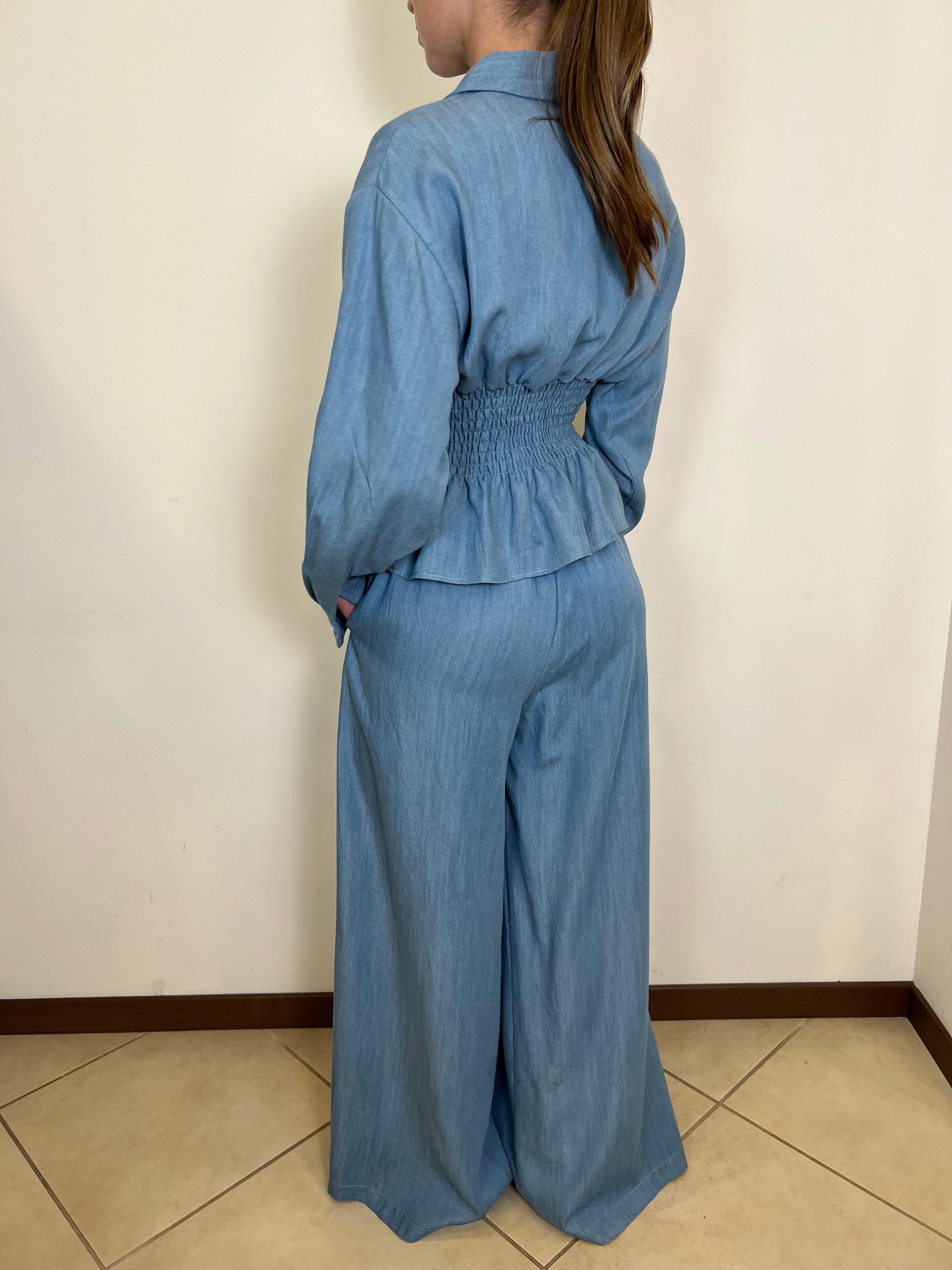 Camicia arriccio chambray - Haveone