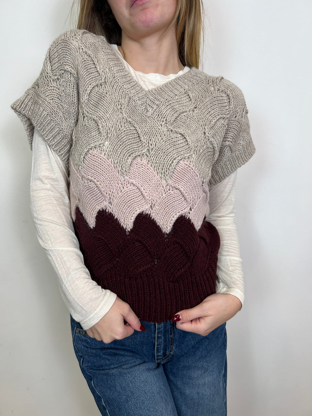 Gilet tre colori - Haveone