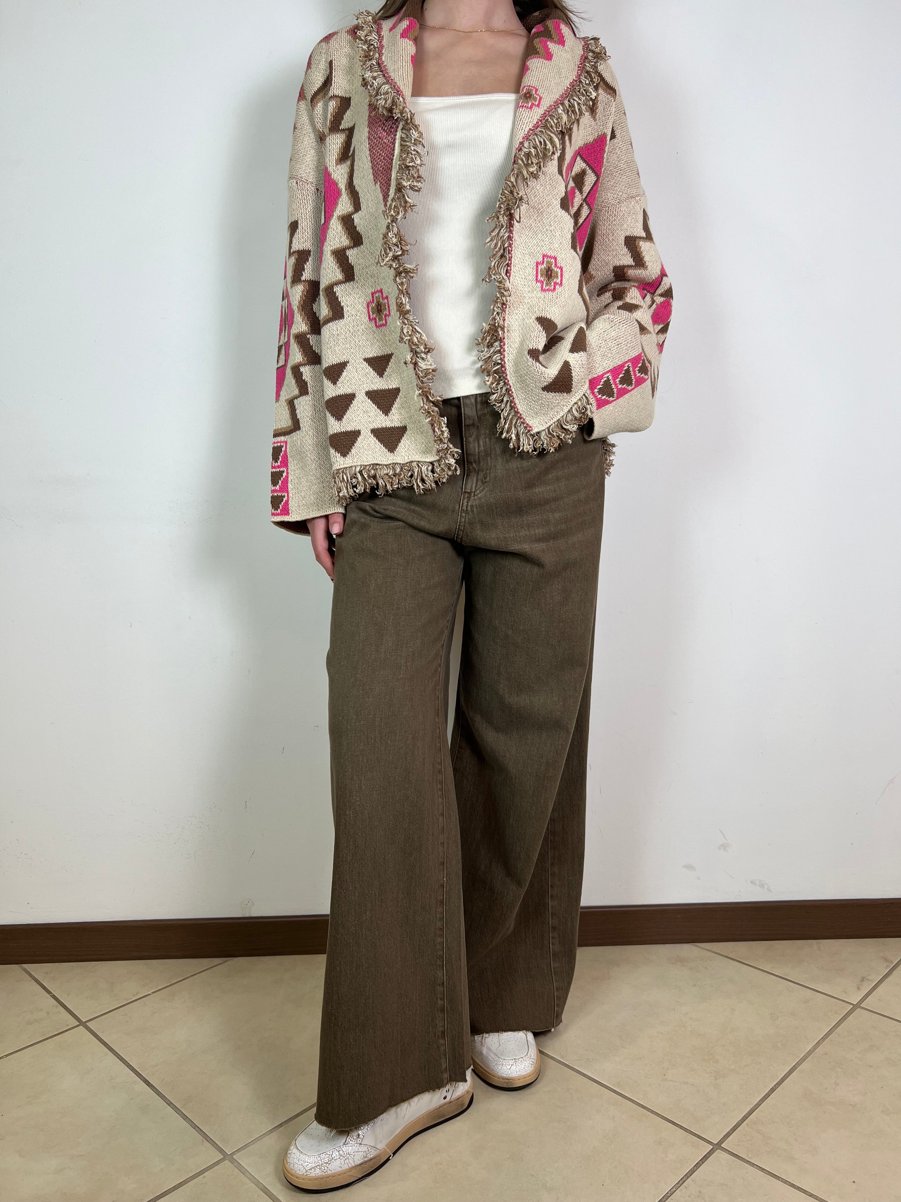 Cardigan etnico - Tensione In