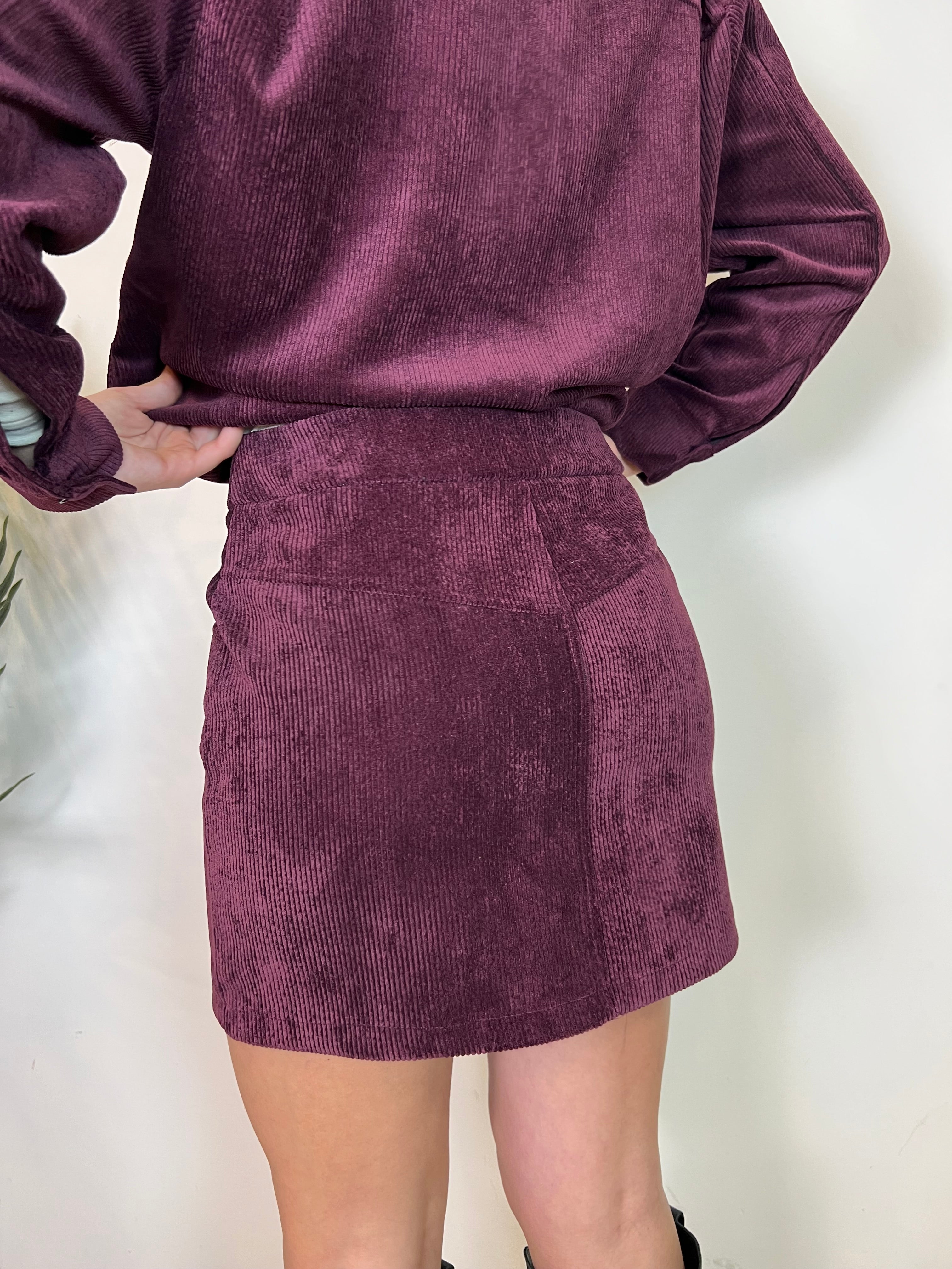 Gonna velluto - Vicolo