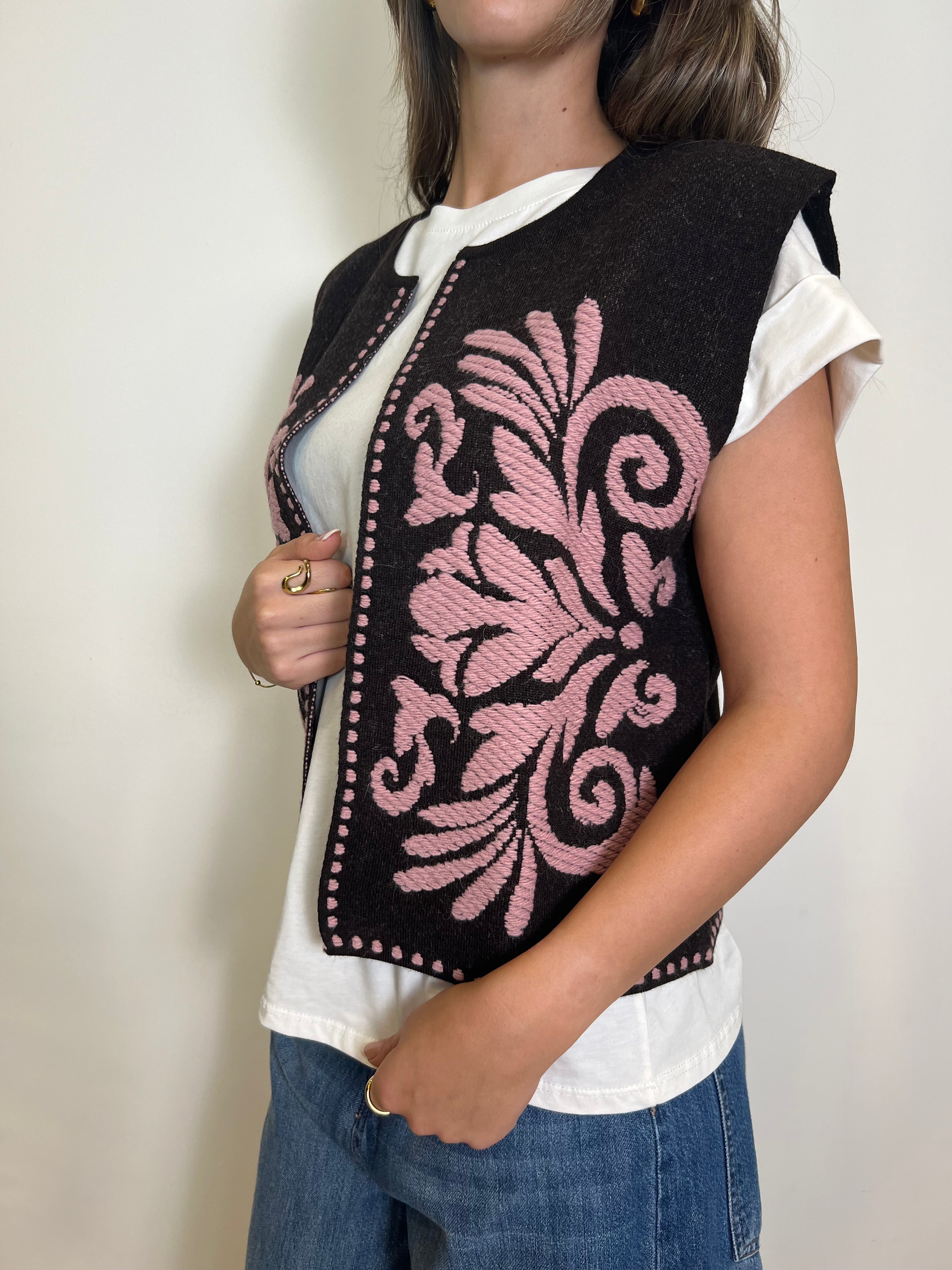 Gilet ricami - TensioneIn