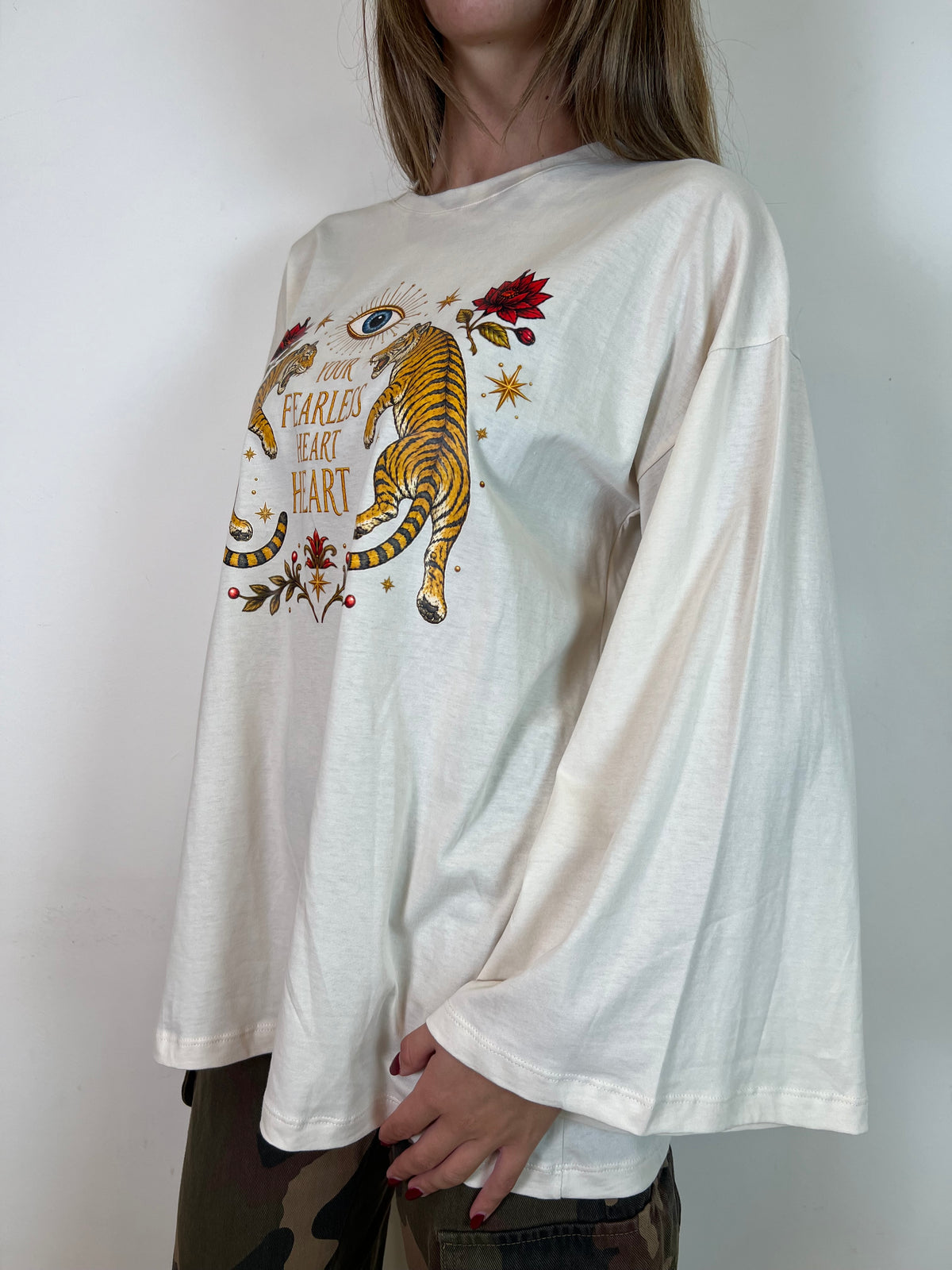 T-shirt occhio e tigri - Vicolo