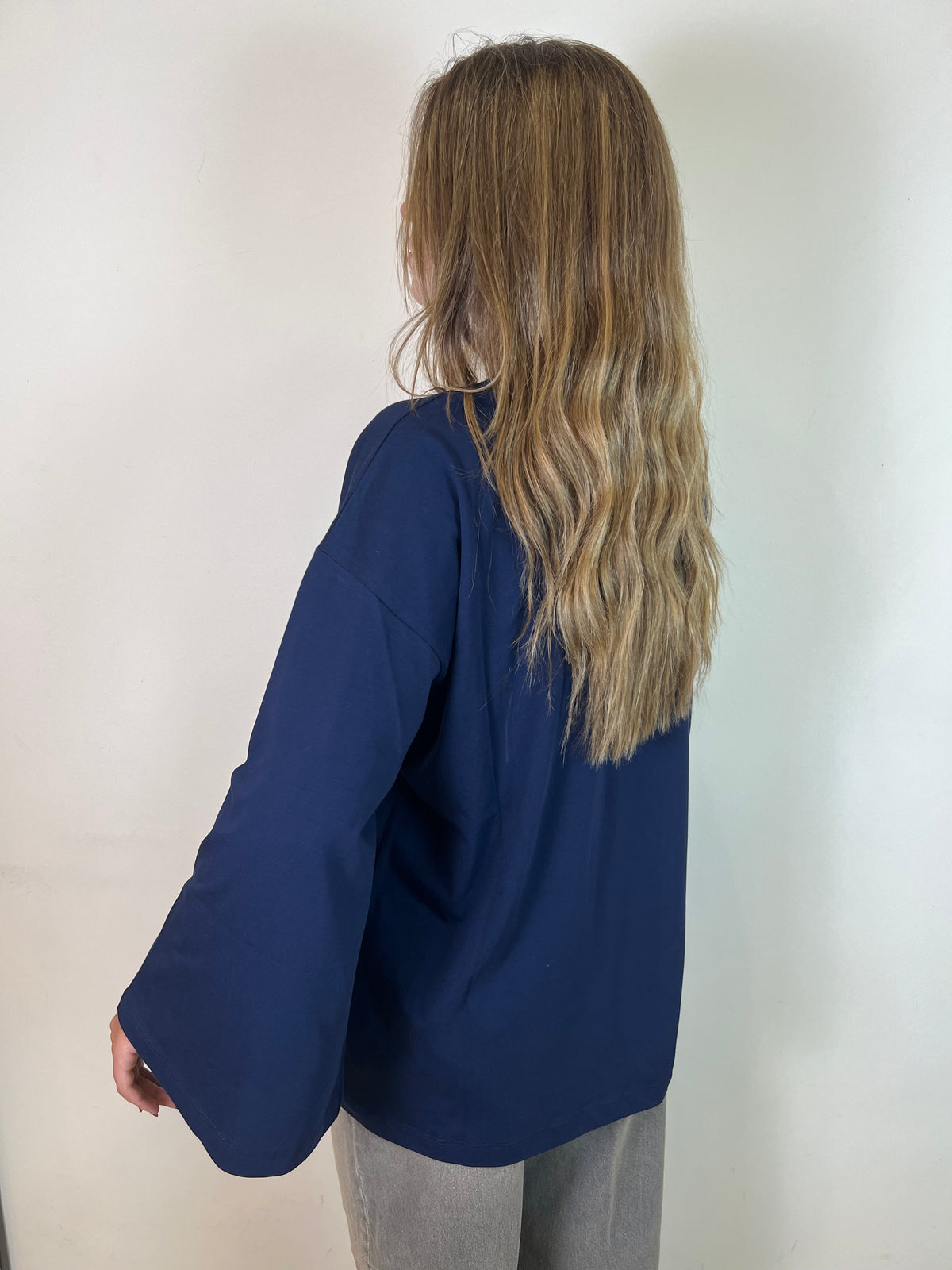 T-shirt lunga manica ampia - Vicolo