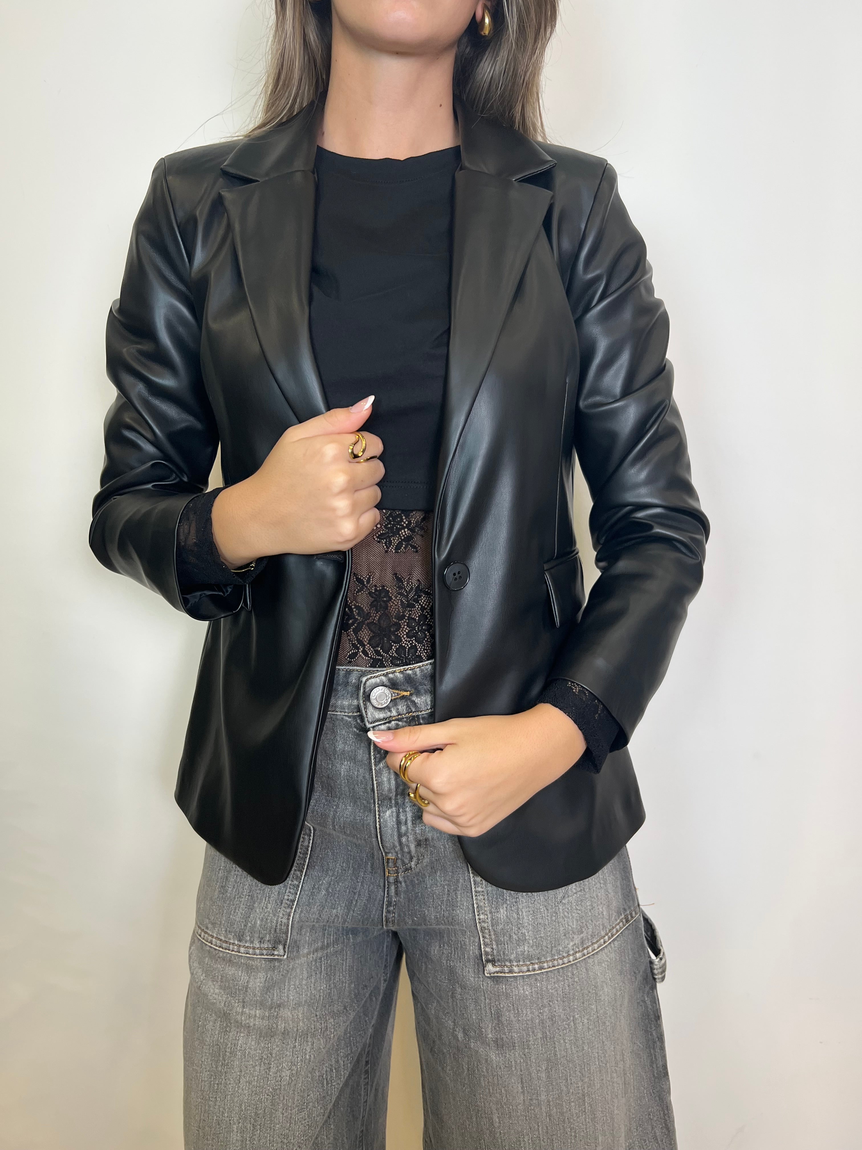 Giacca ecopelle - TensioneIn