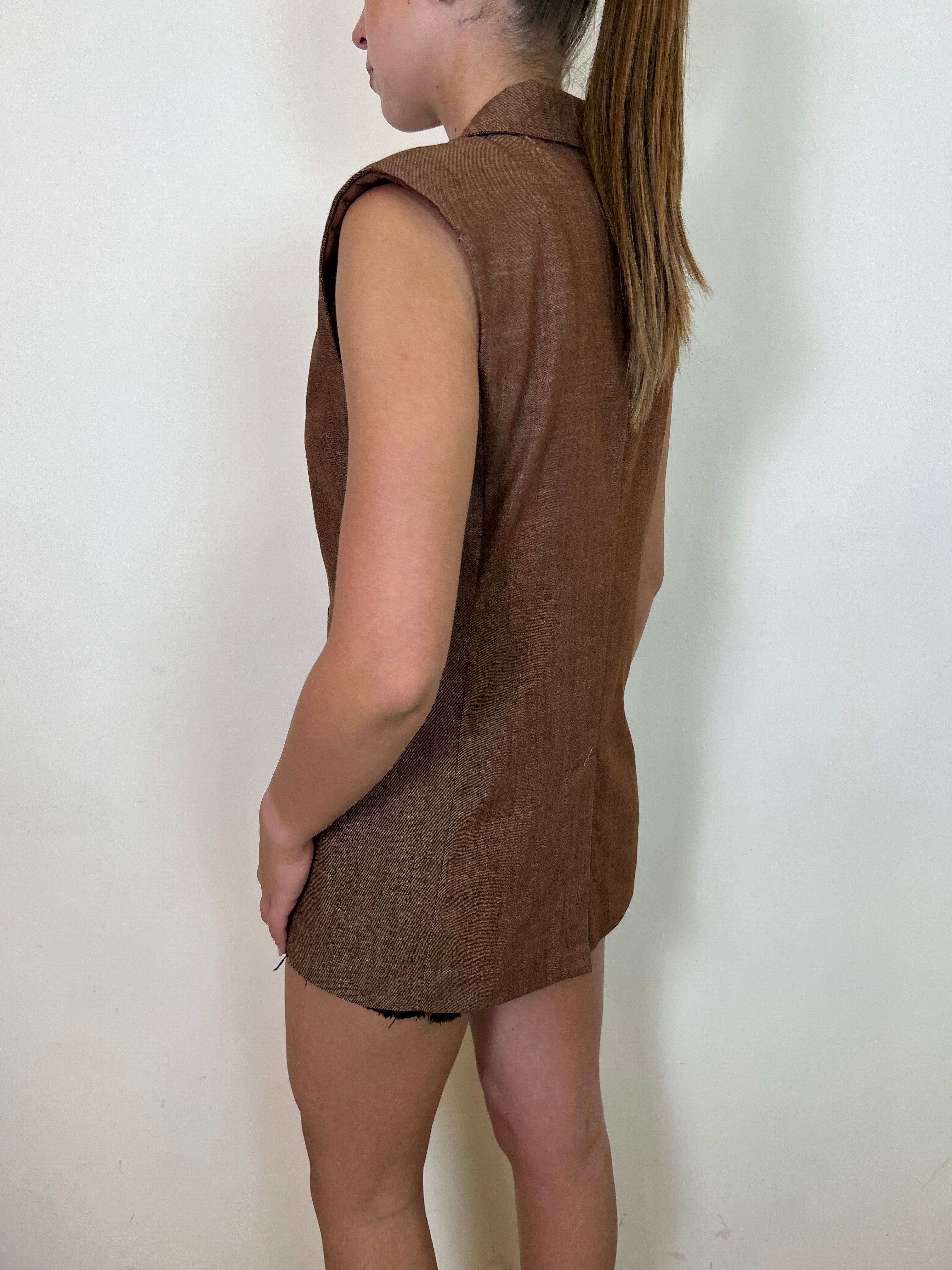 Gilet lungo doppiopetto - You Decide