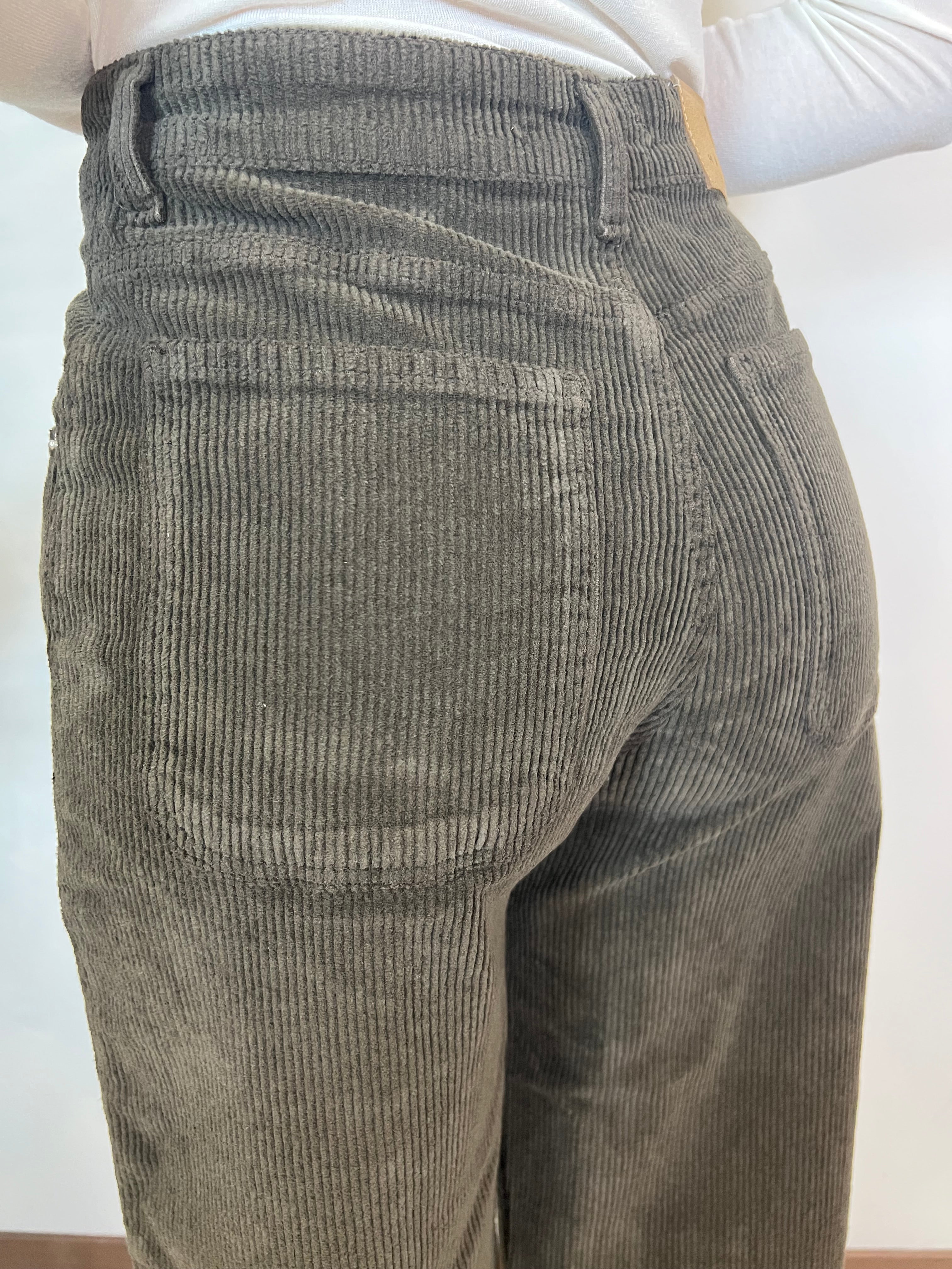 Pantalone Bella velluto mille righe - Haveone