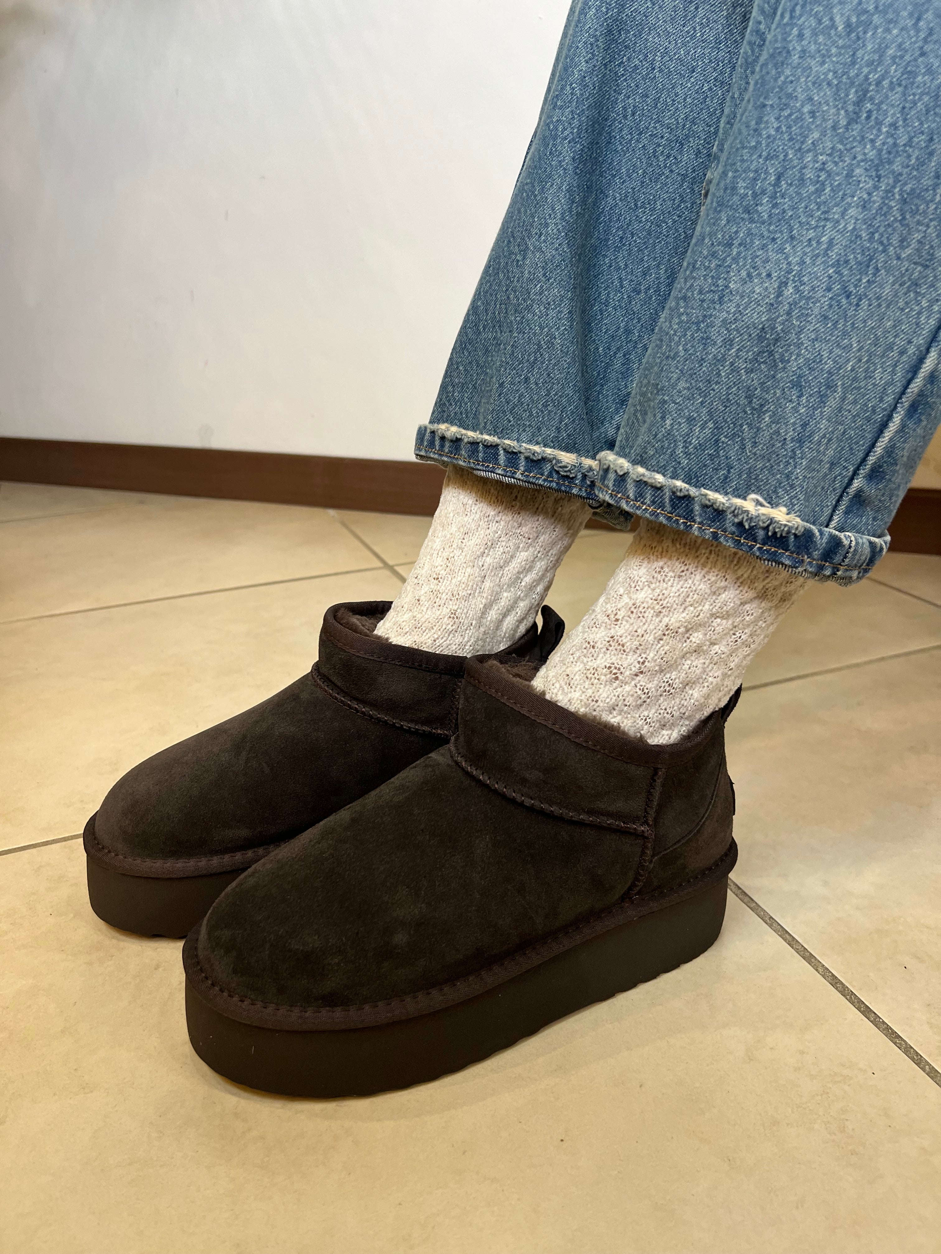 Stivaletto pelo interno platform - Ovyé