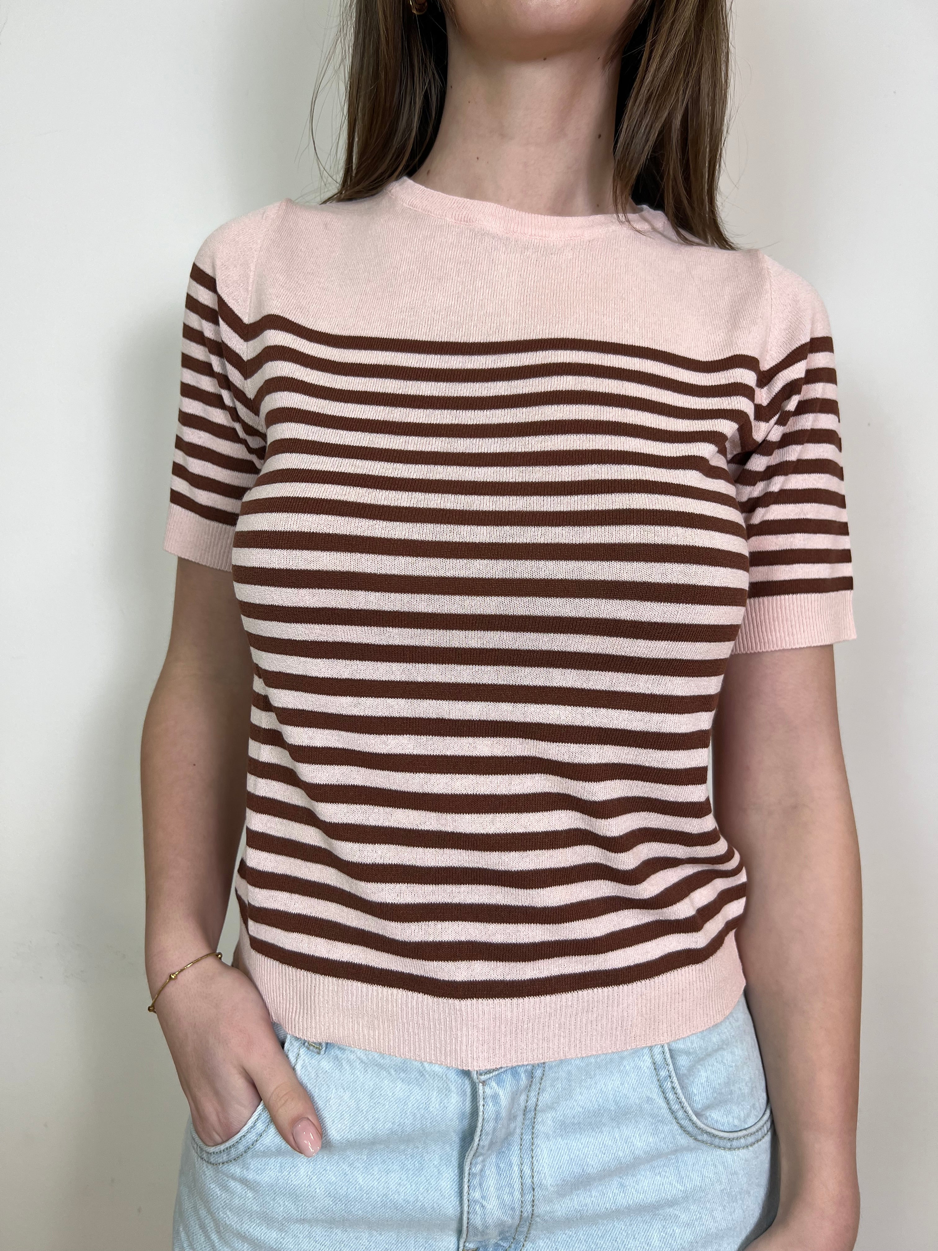 Maglia mezza manica righe - Kontatto