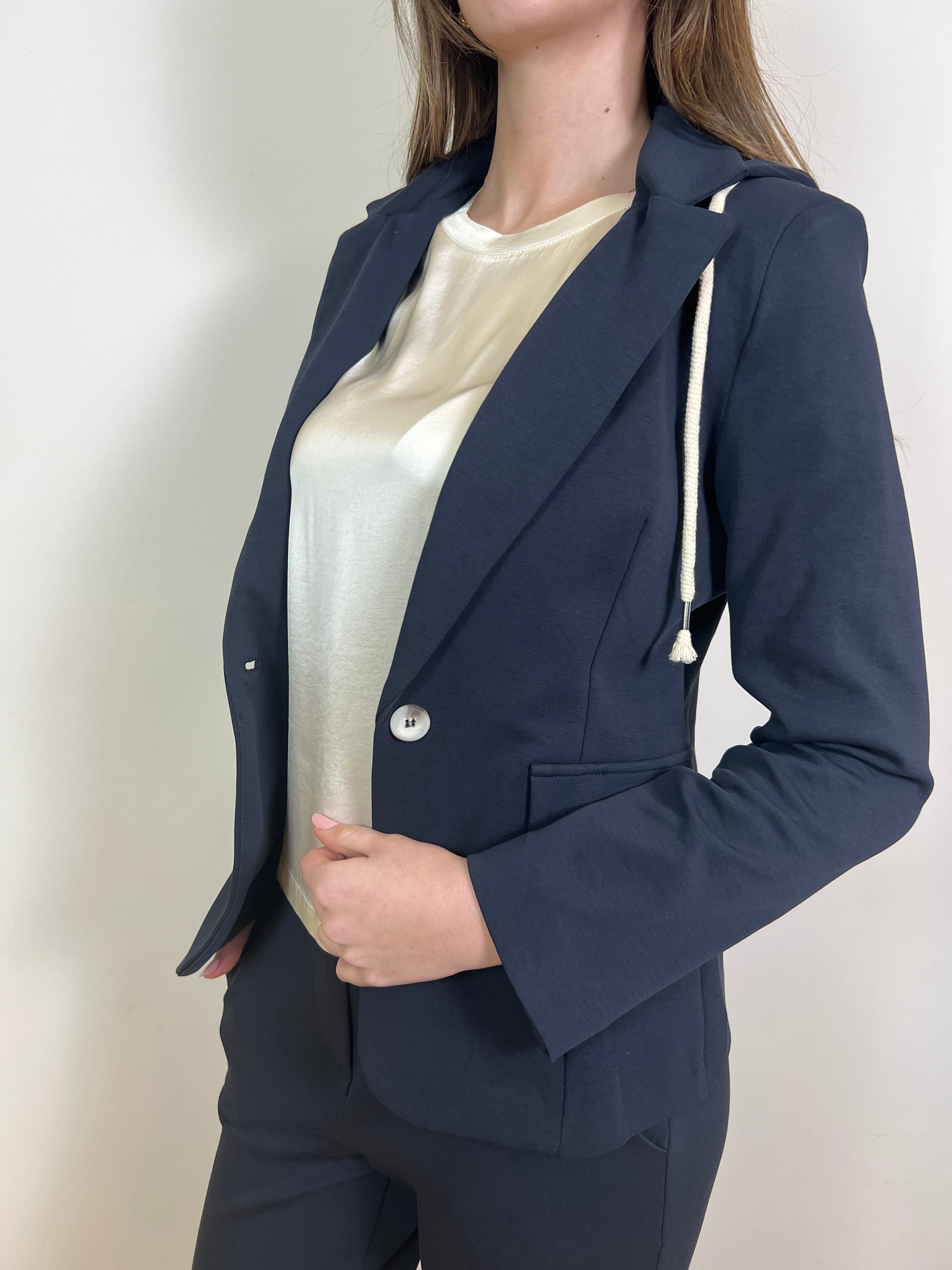 Giacca felpa cappuccio- Tensione In