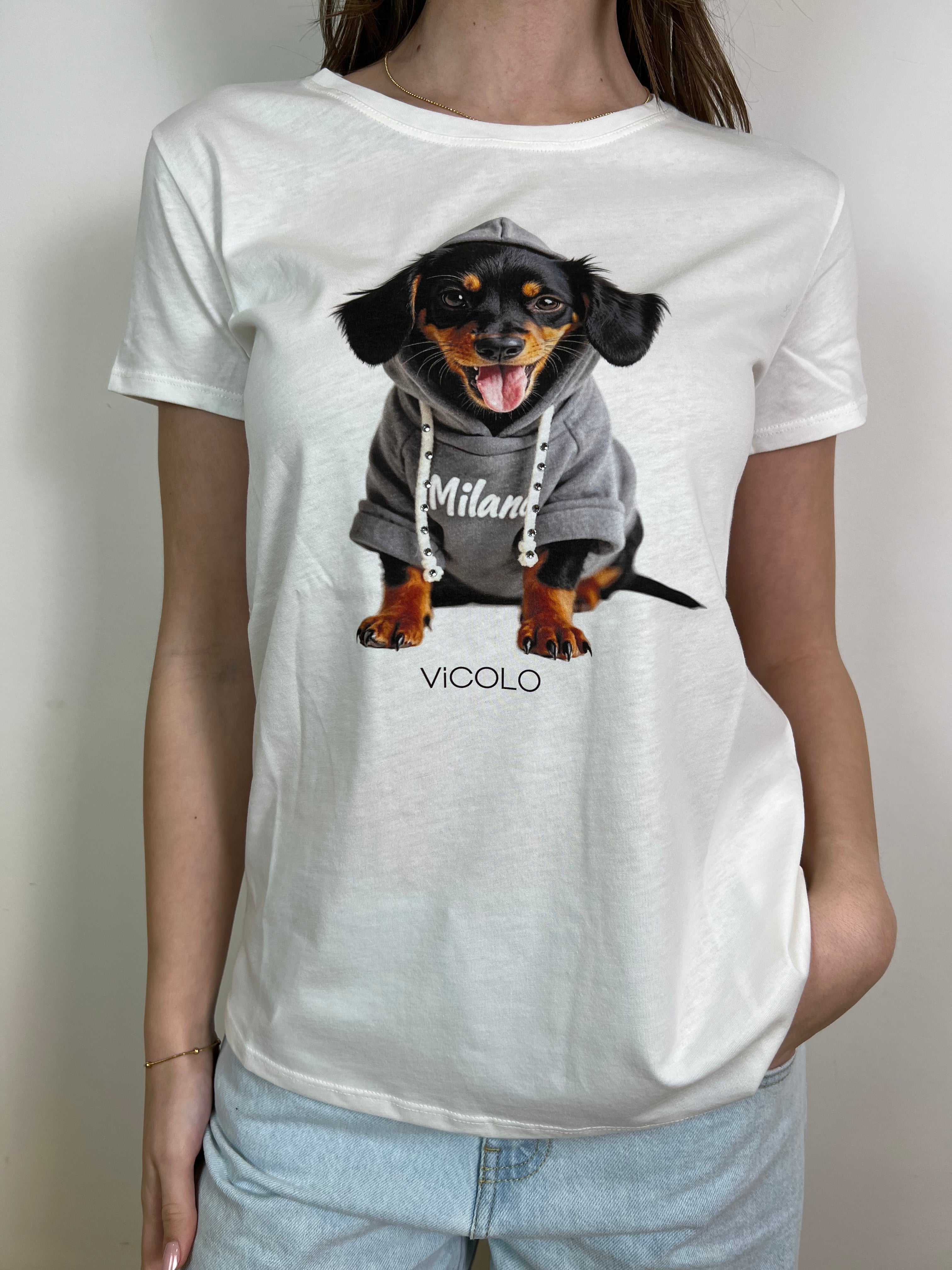 T-shirt cane - Vicolo
