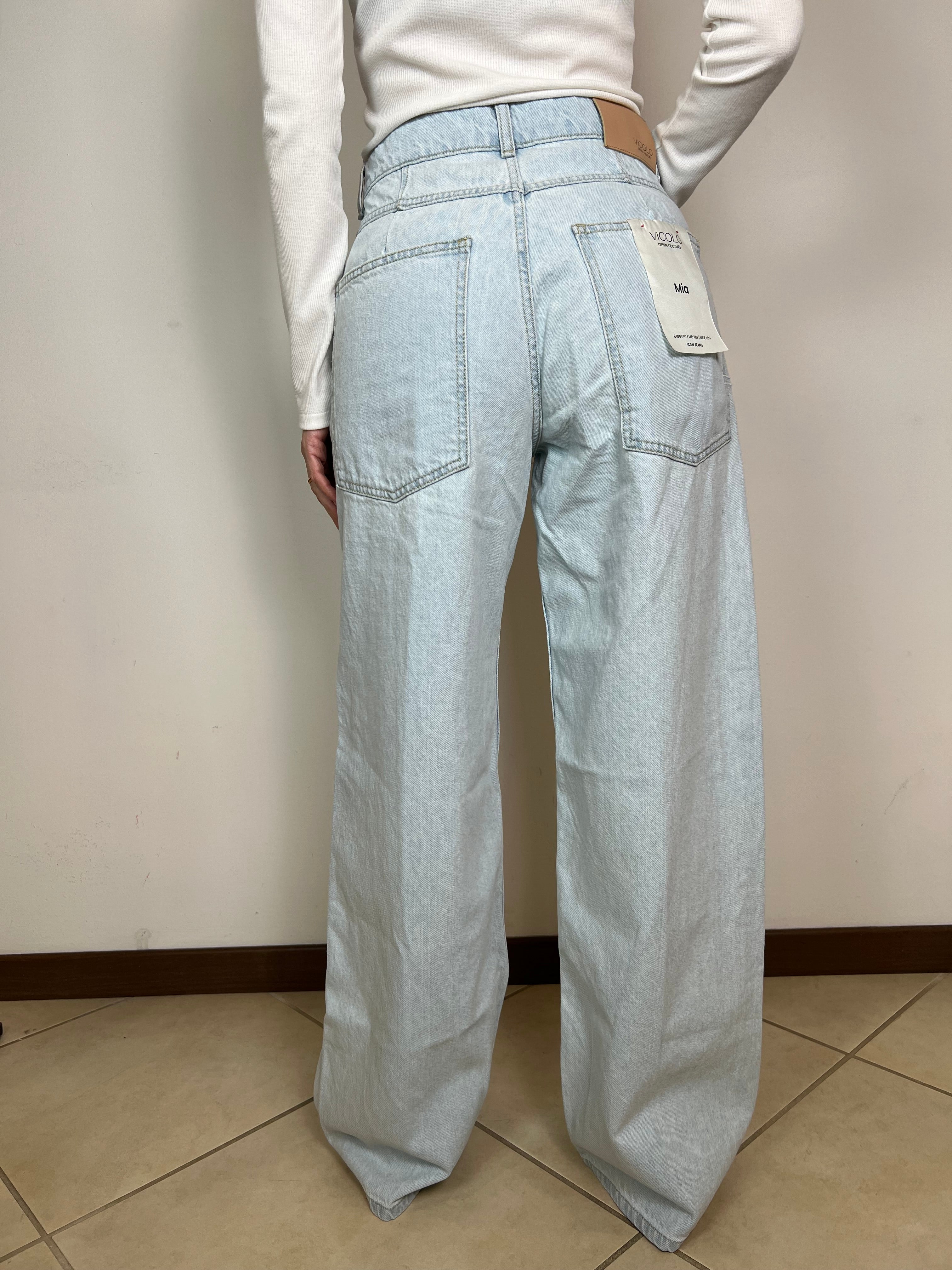 Jeans Mia azzurro chiaro - Vicolo