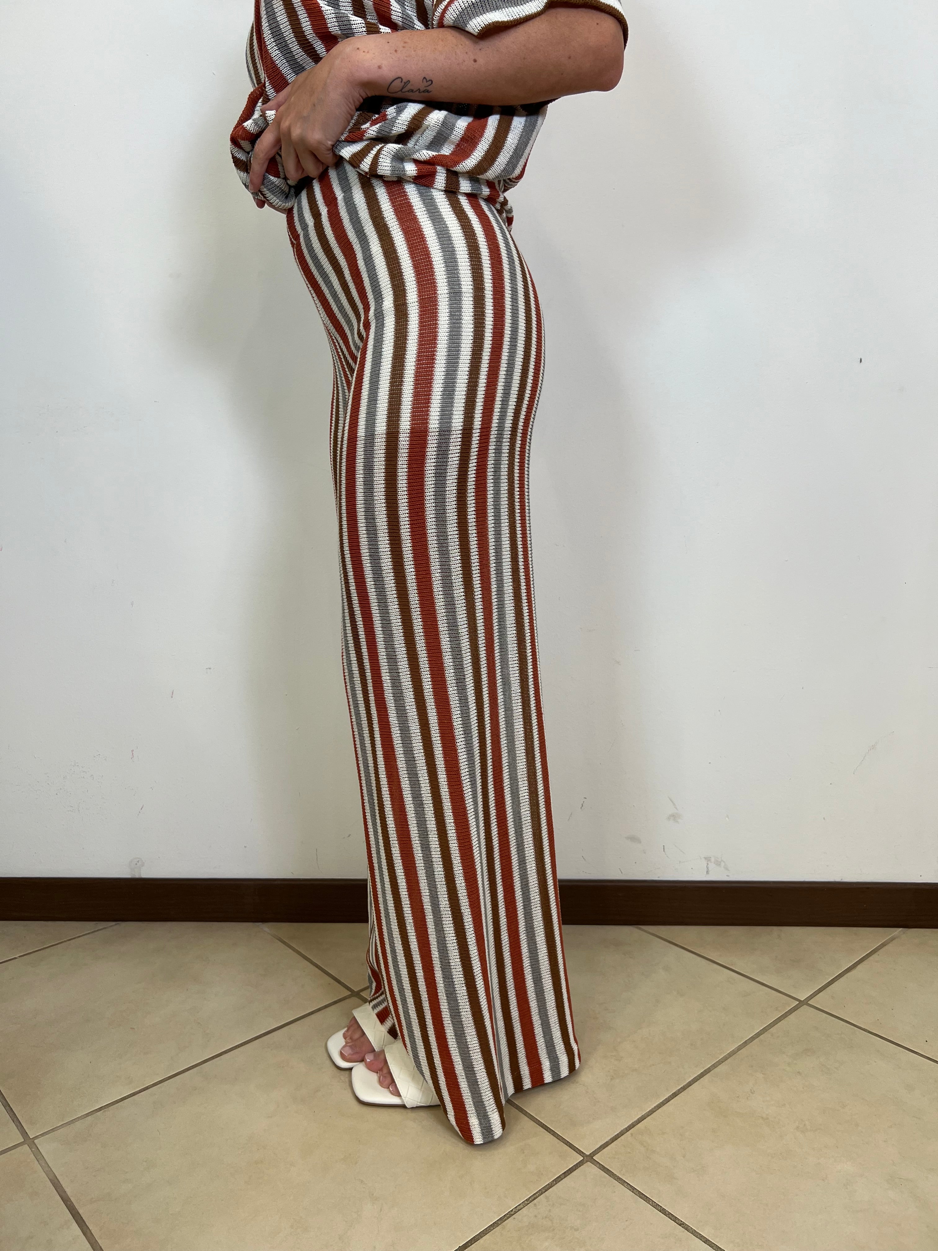 Pantalone righe verticali - Haveone