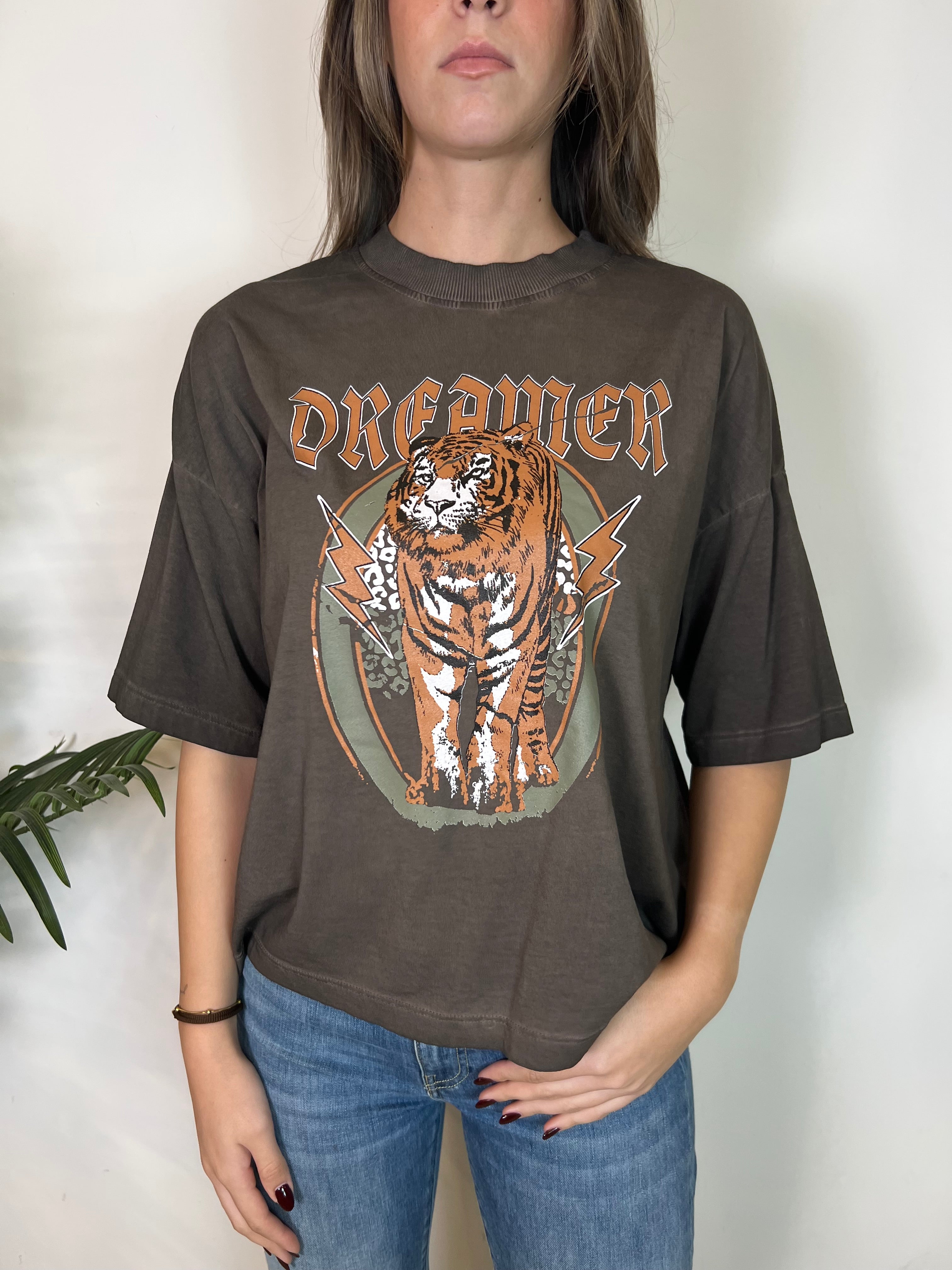 T-shirt dreamer tigre - Haveone