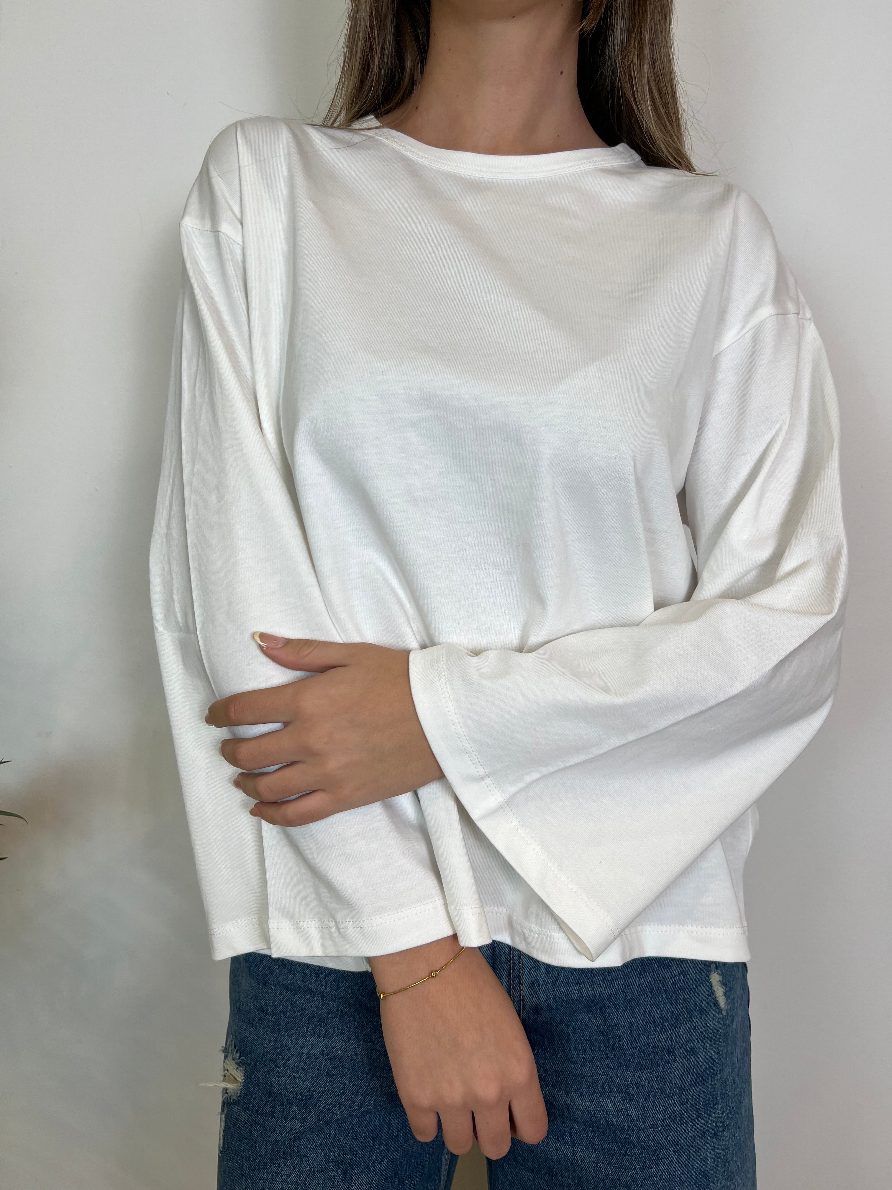 T-shirt over manica calla - Vicolo