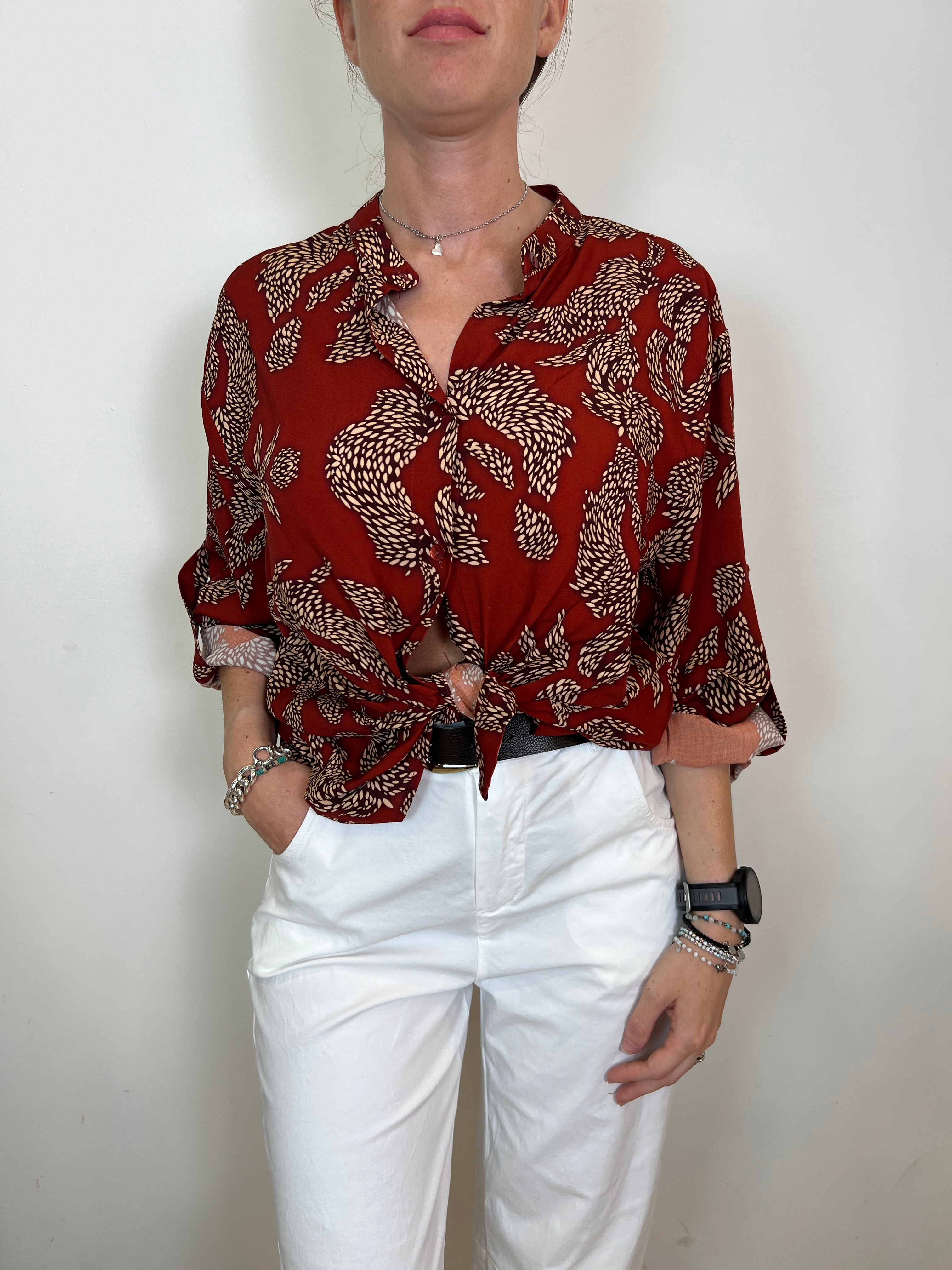 Camicia fantasia india - Haveone