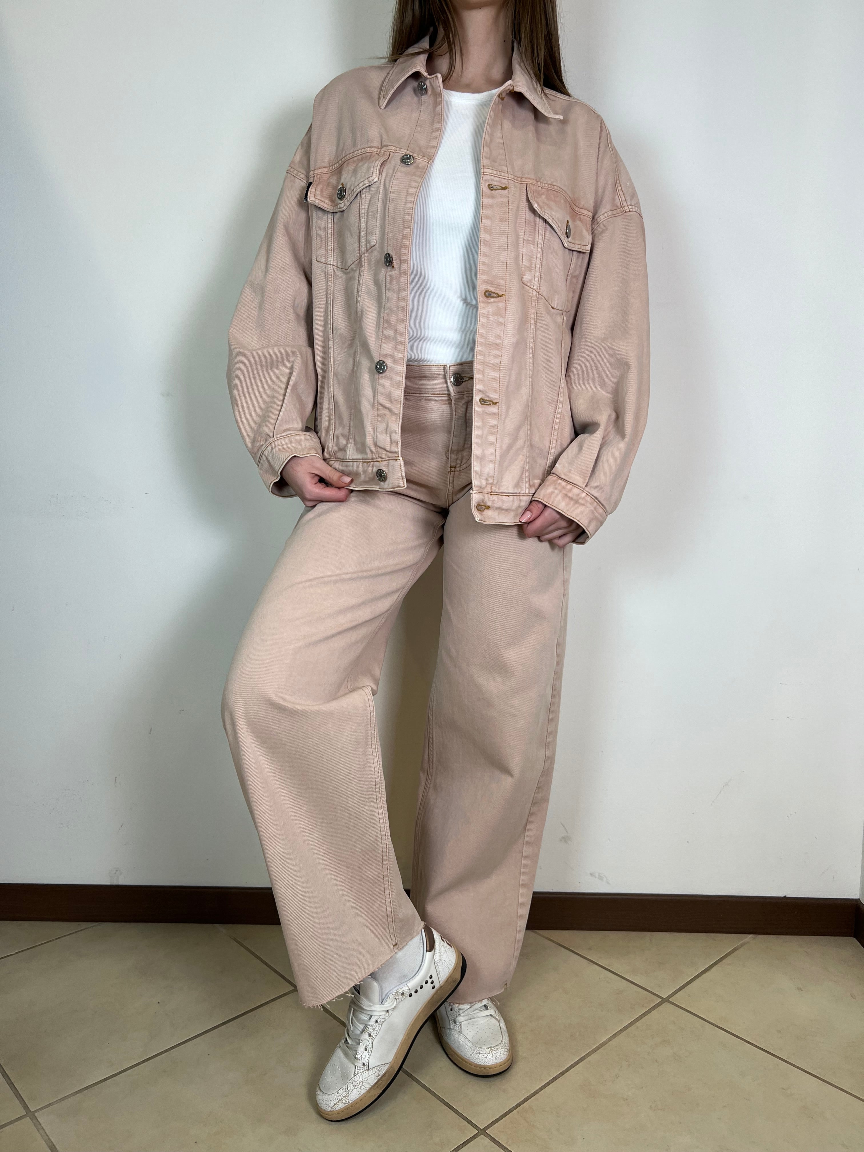 Jeans rosa stone - Haveone