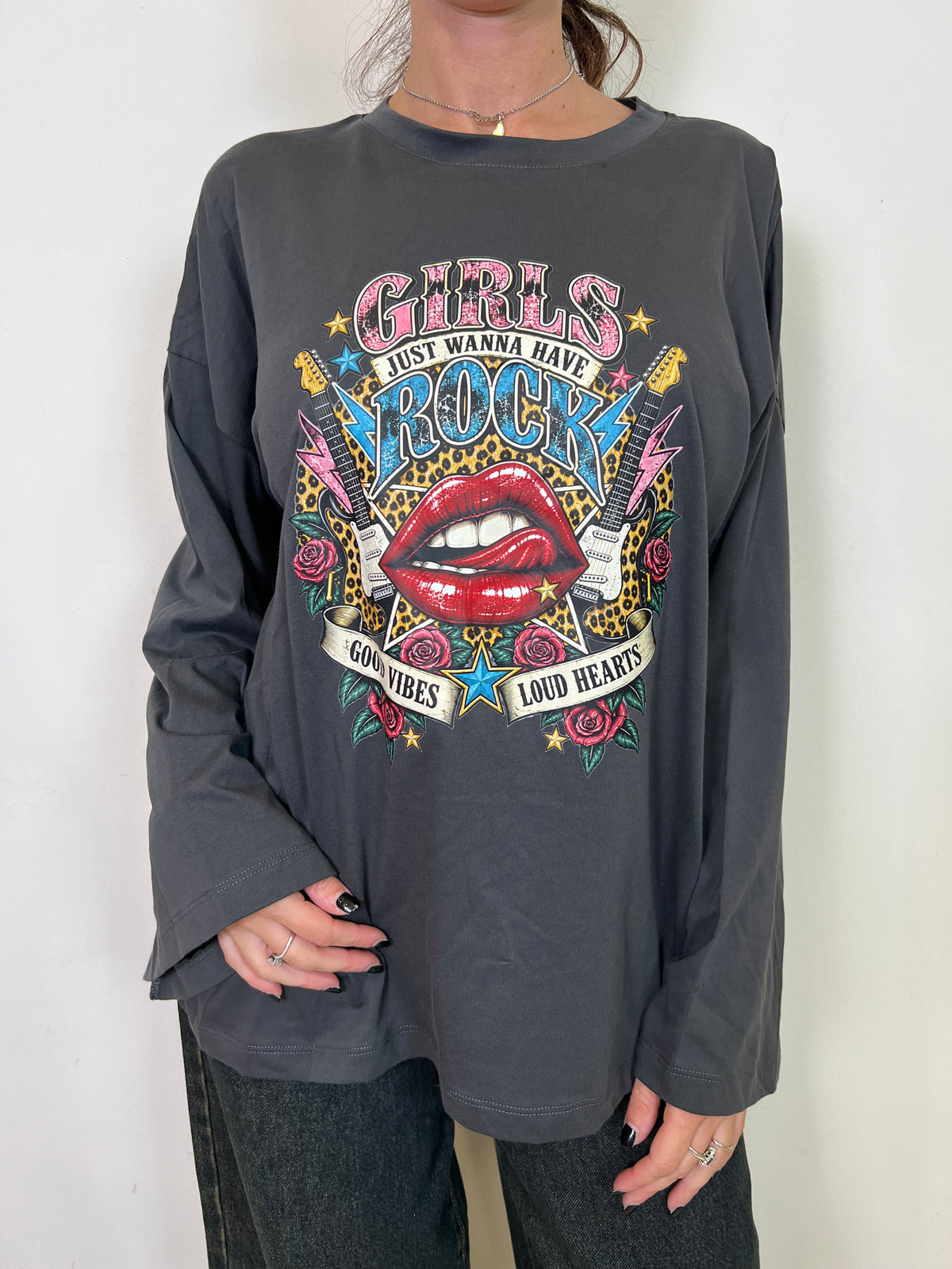 T-shirt “Girls rock” - Vicolo