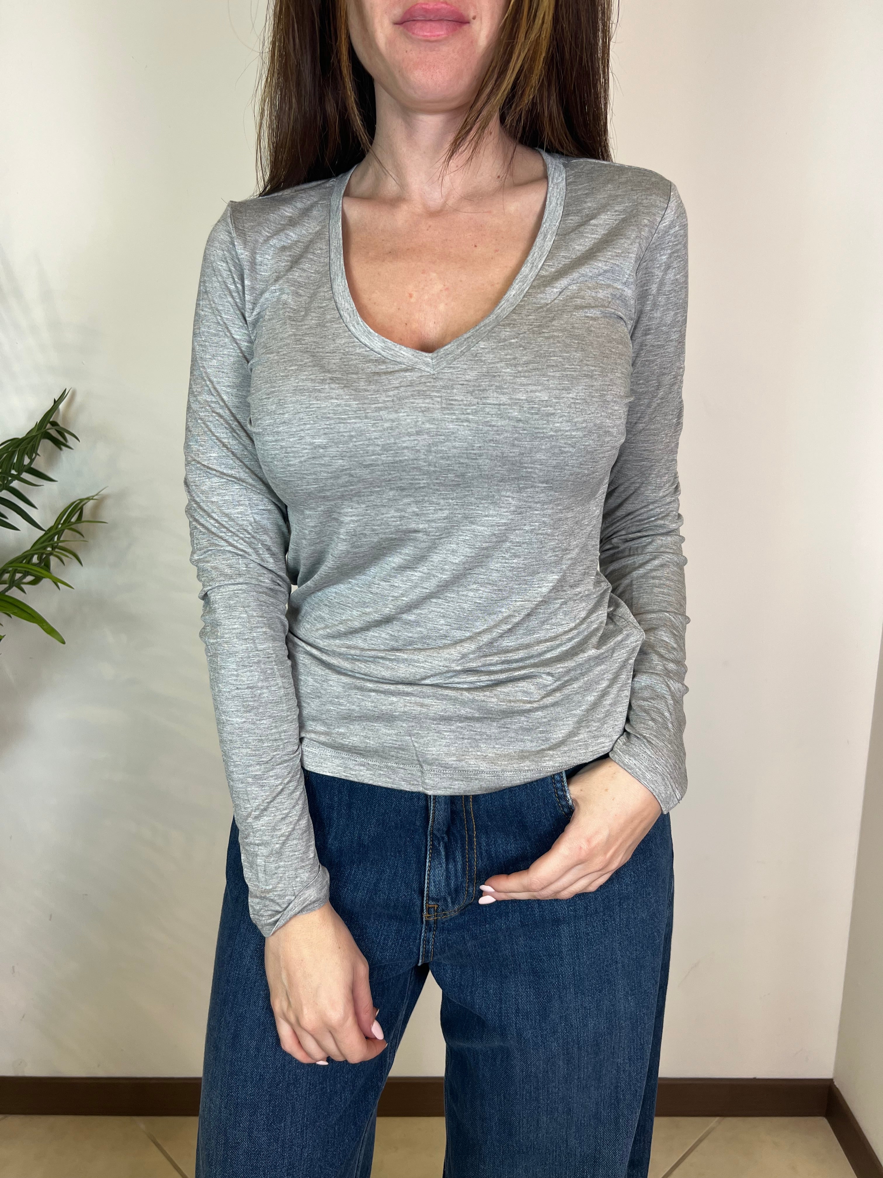 Maglia viscosa scollo V - You Decide