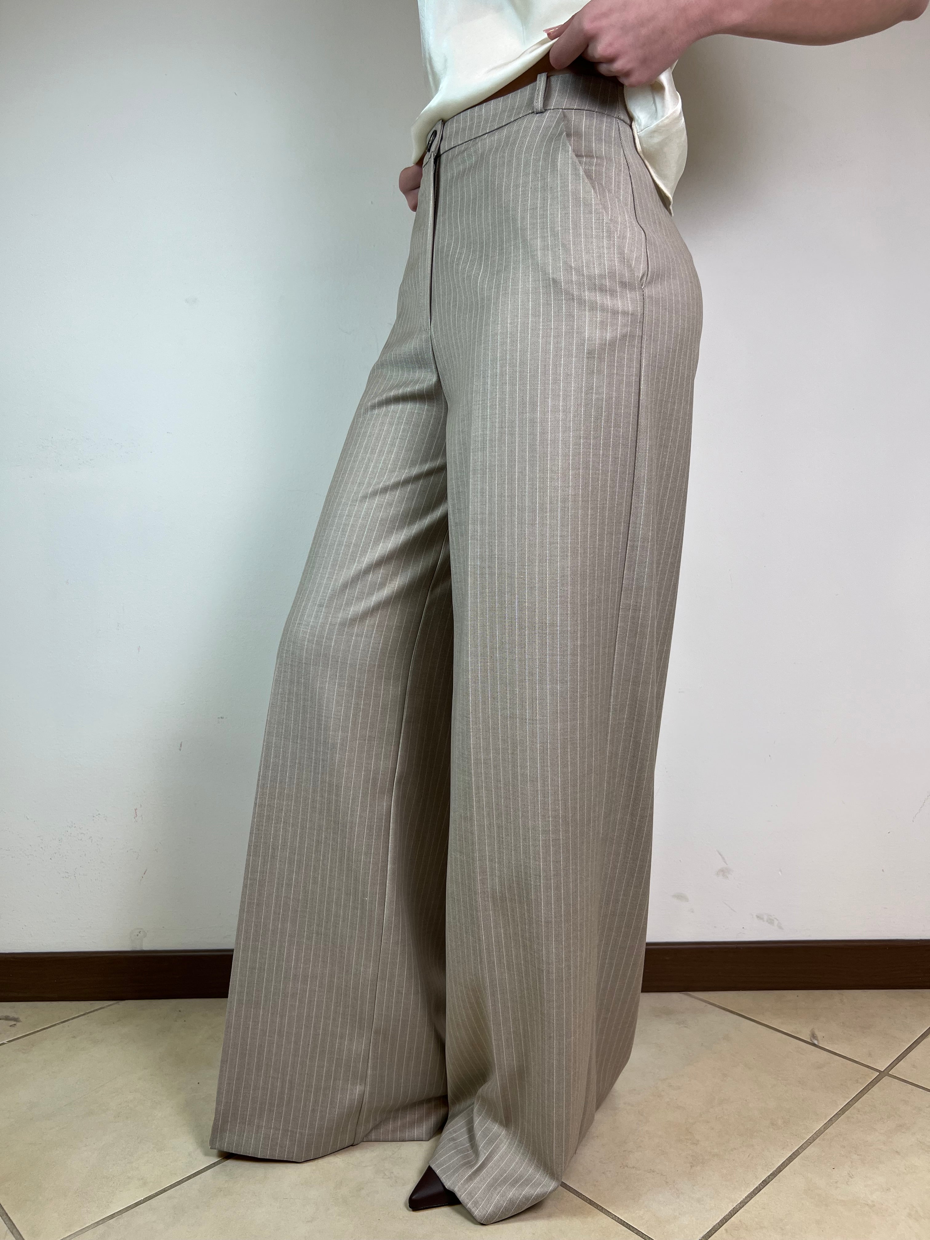 Pantalone gessato - Haveone