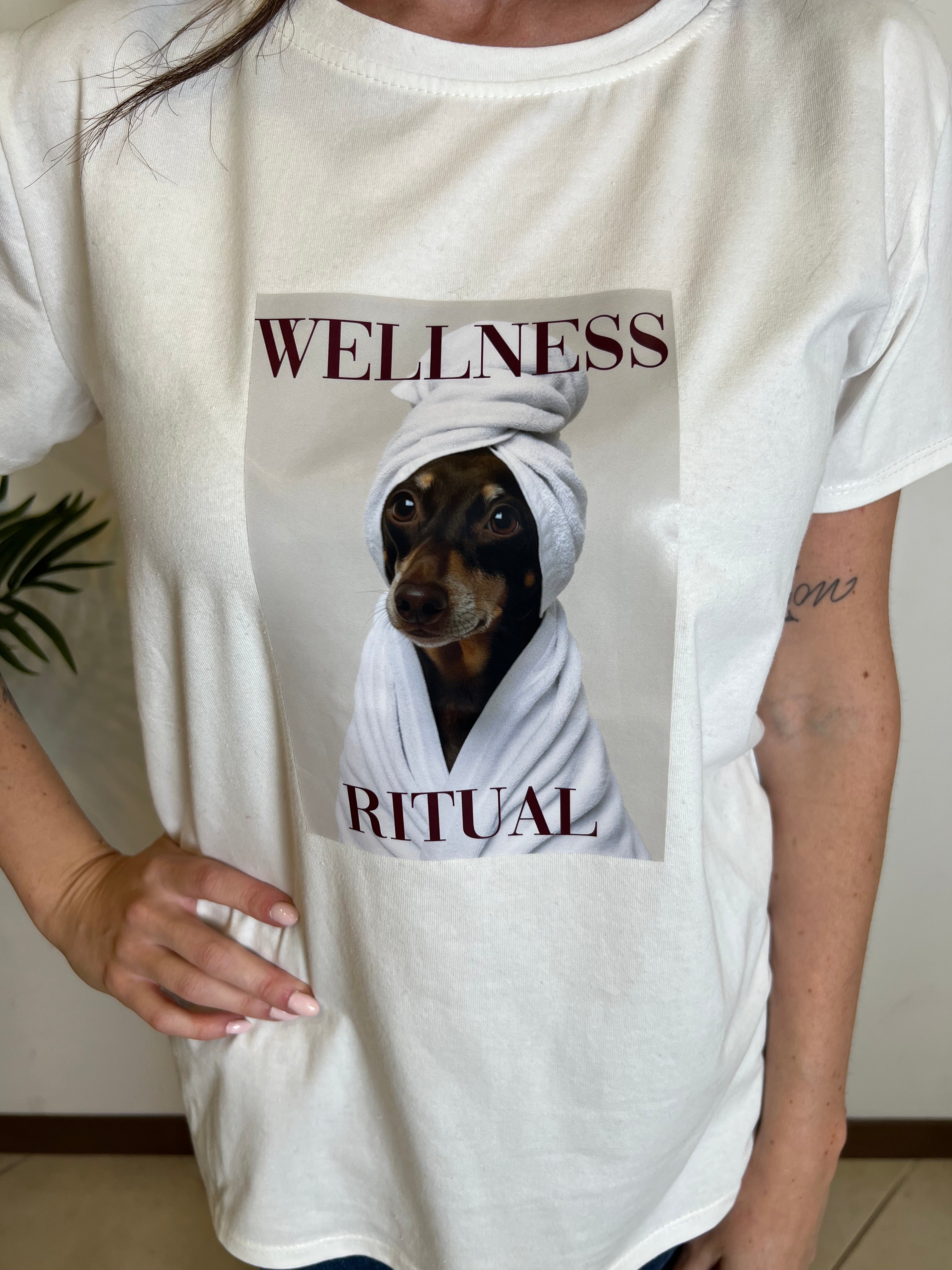 T-shirt cane wellness - Vicolo