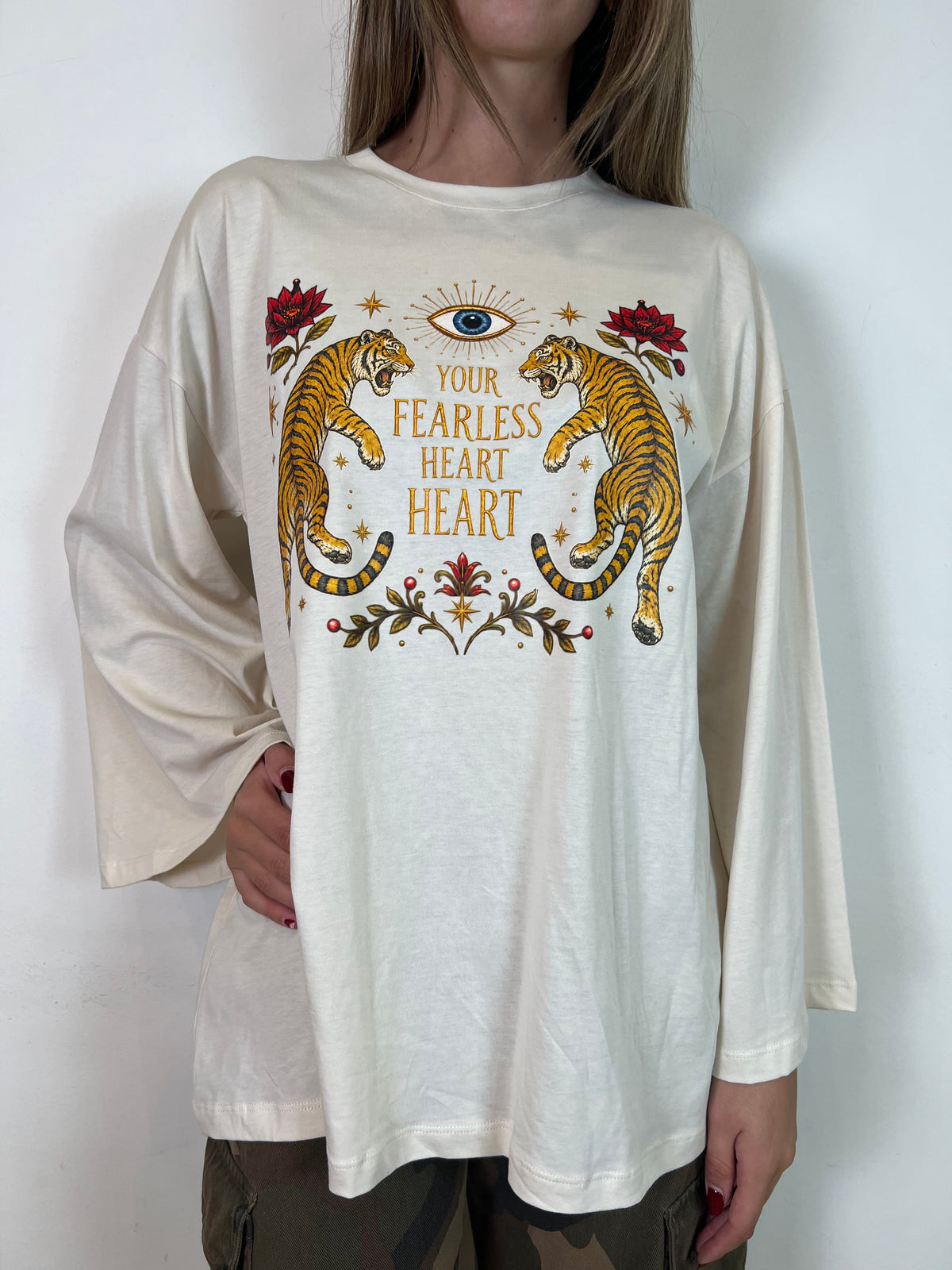 T-shirt occhio e tigri - Vicolo