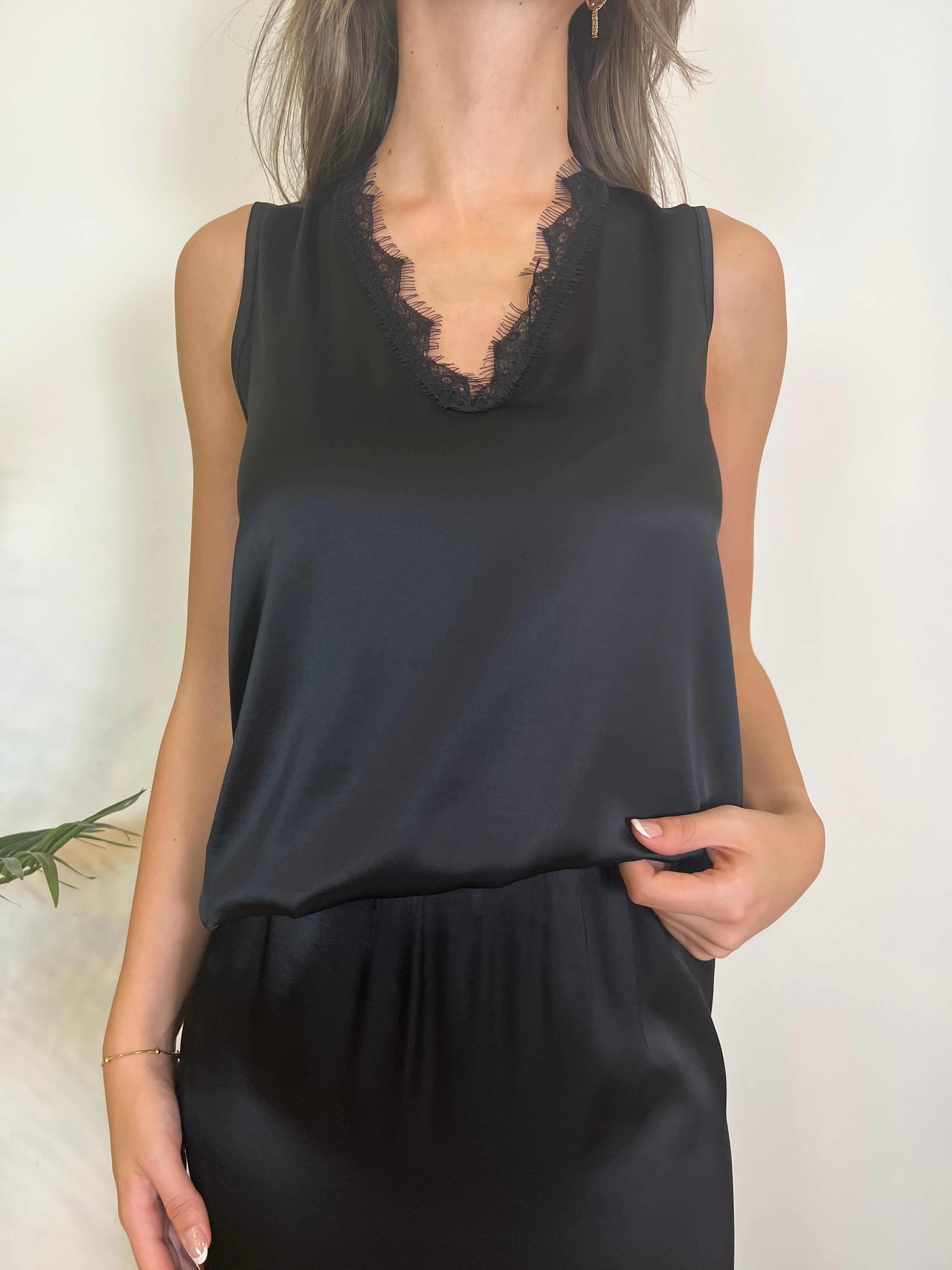 Top raso V pizzo - Haveone