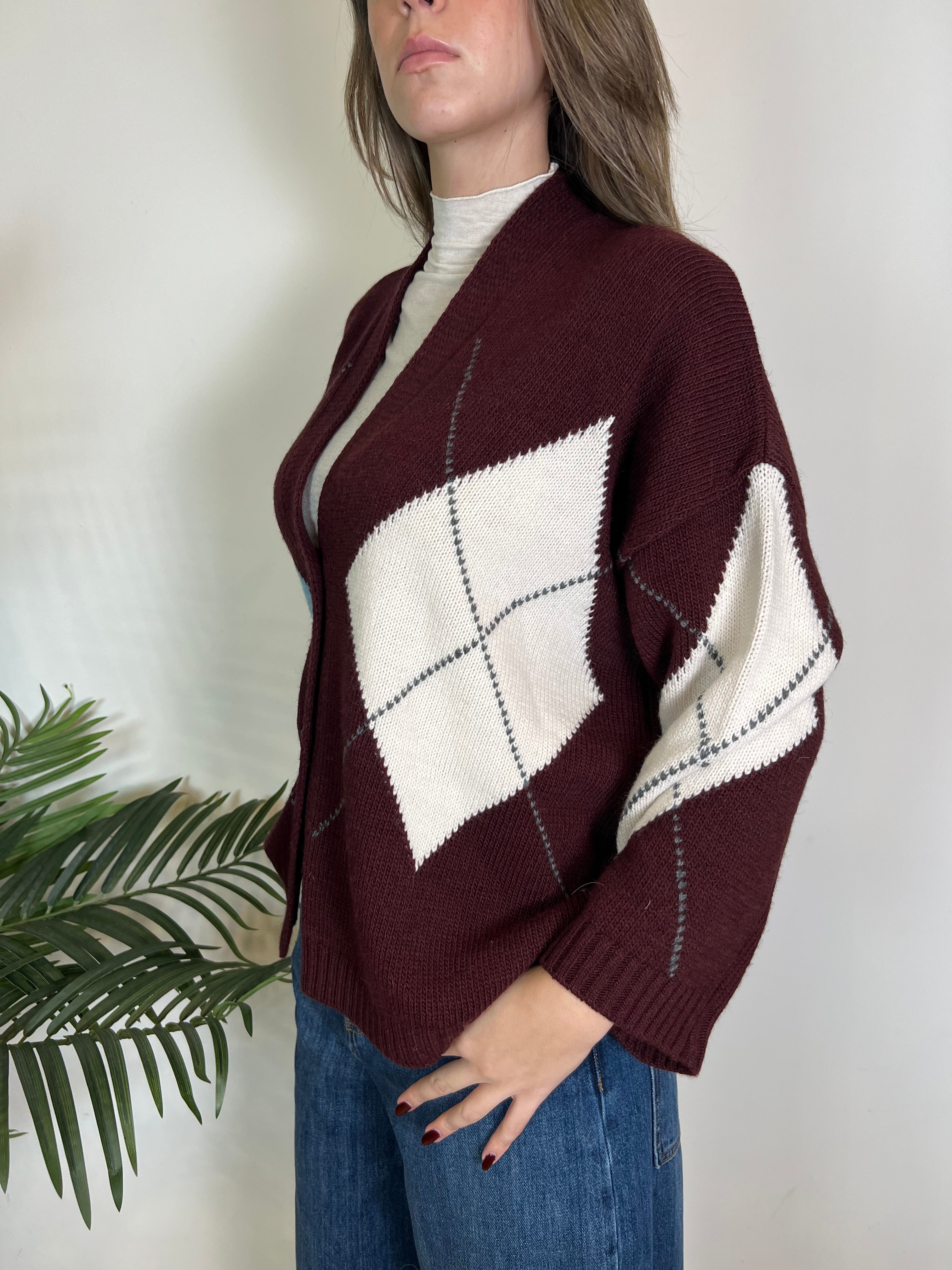 Cardigan rombi - Haveone