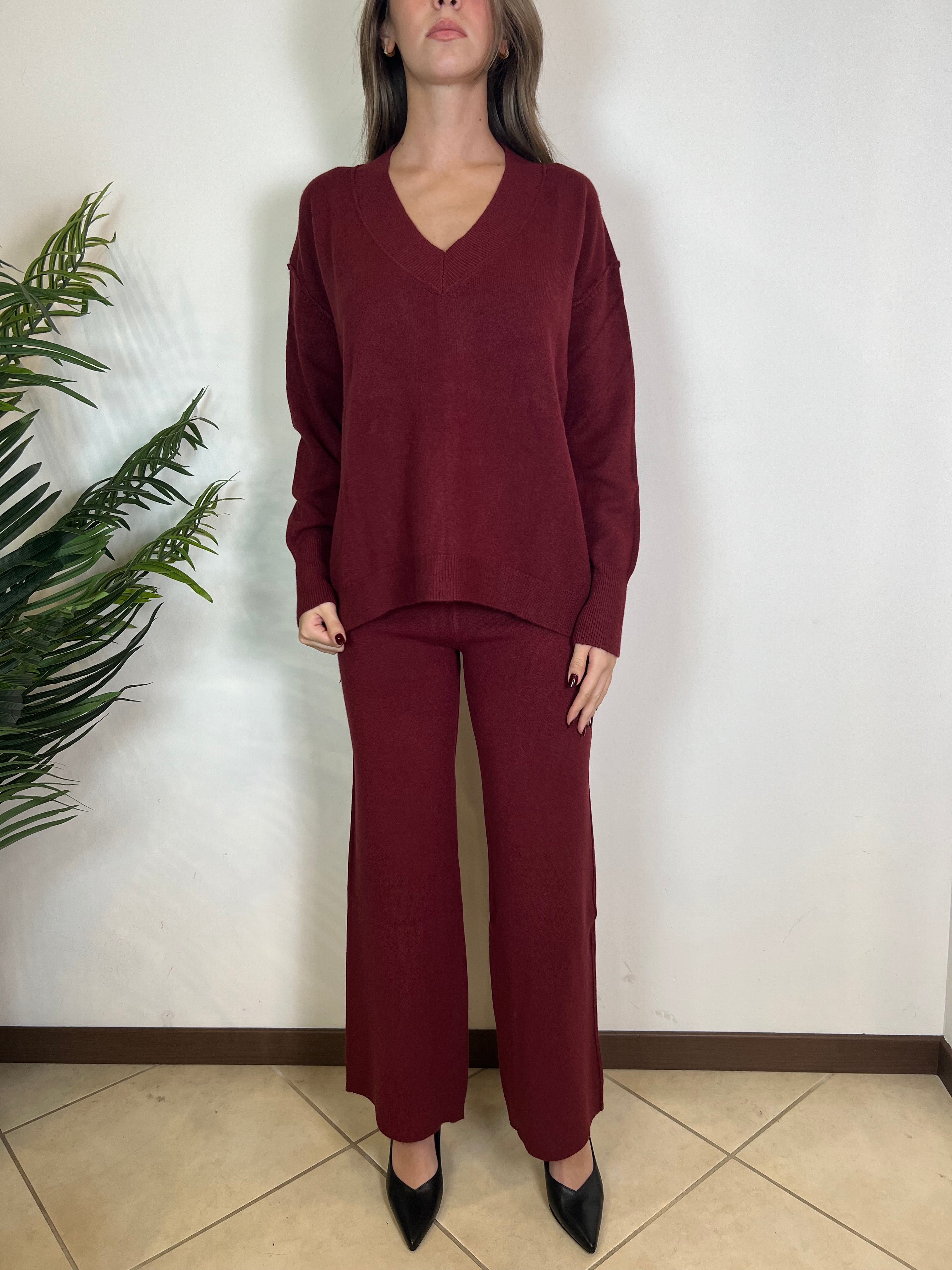 Set coordinato scollo V - Haveone