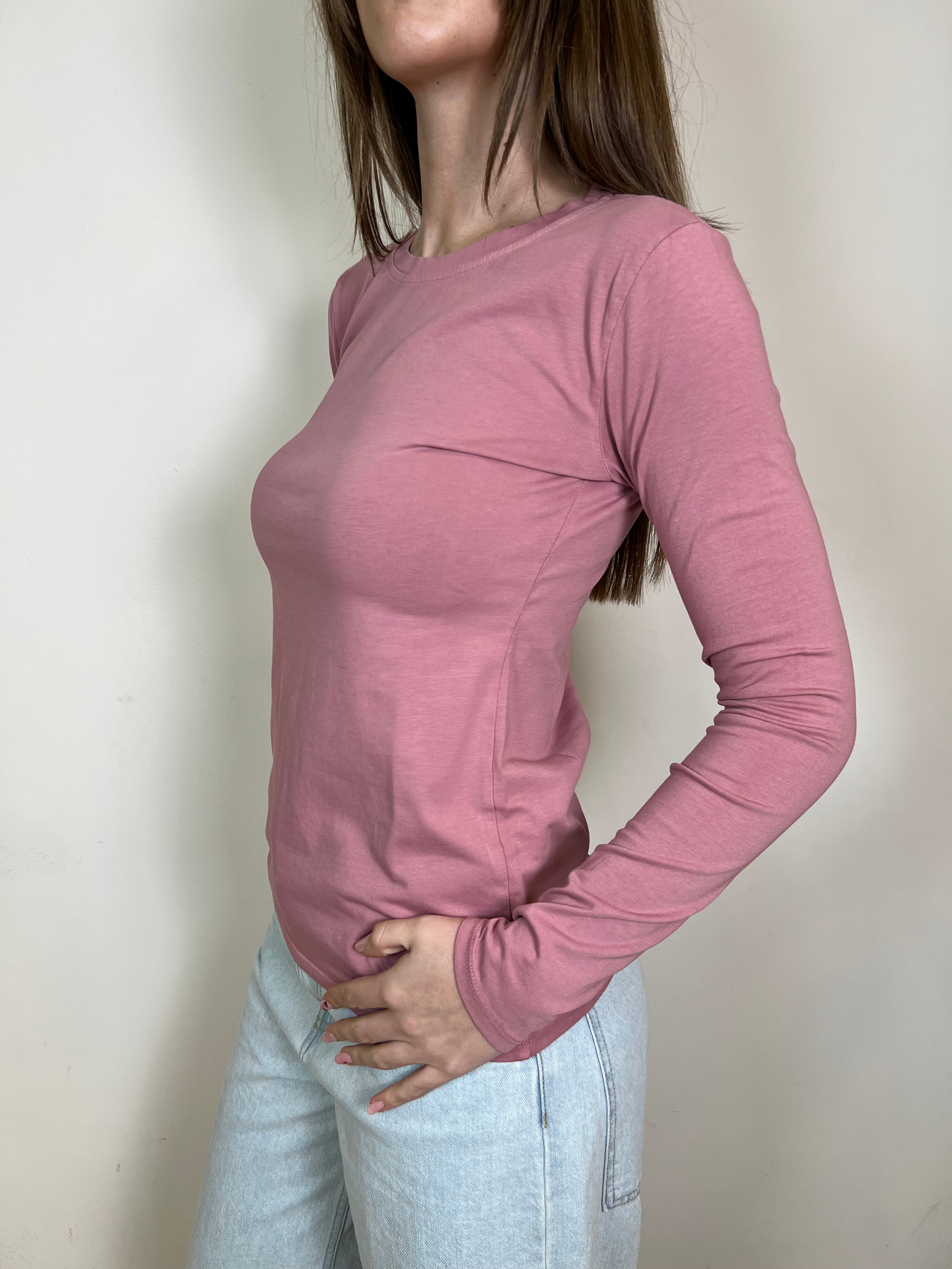T-shirt manica lunga slim - Haveone