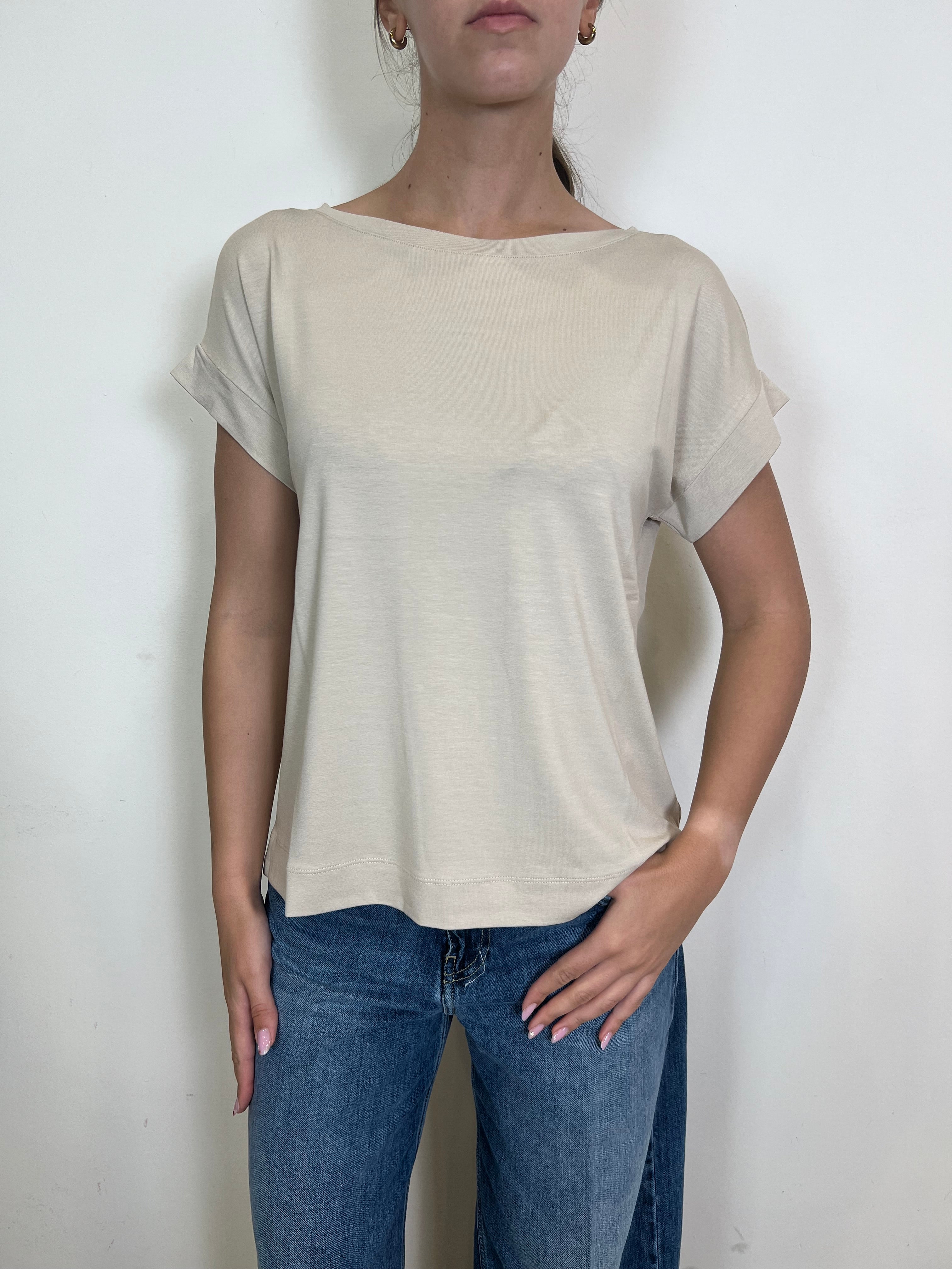 T-shirt scatola viscosa - Vicolo