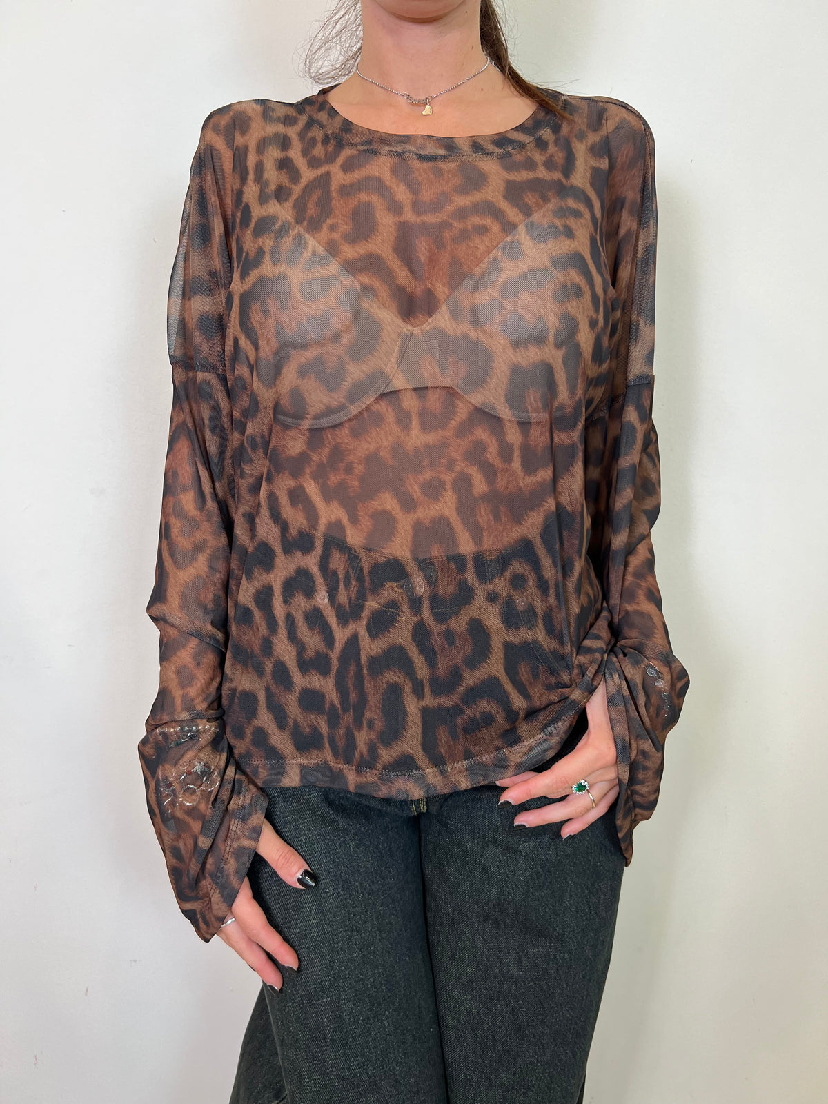 T-shirt tulle maculata - Vicolo