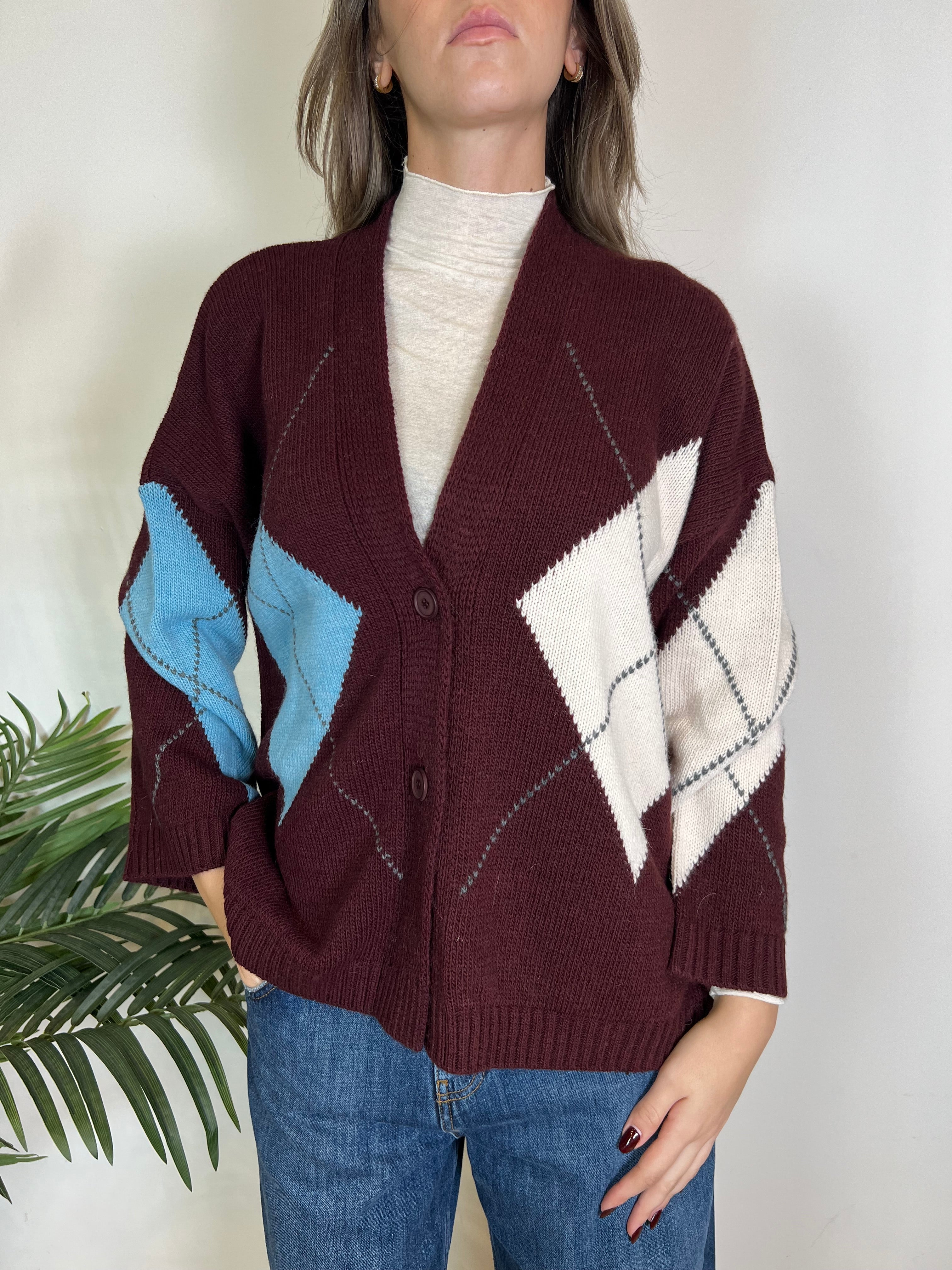 Cardigan rombi - Haveone