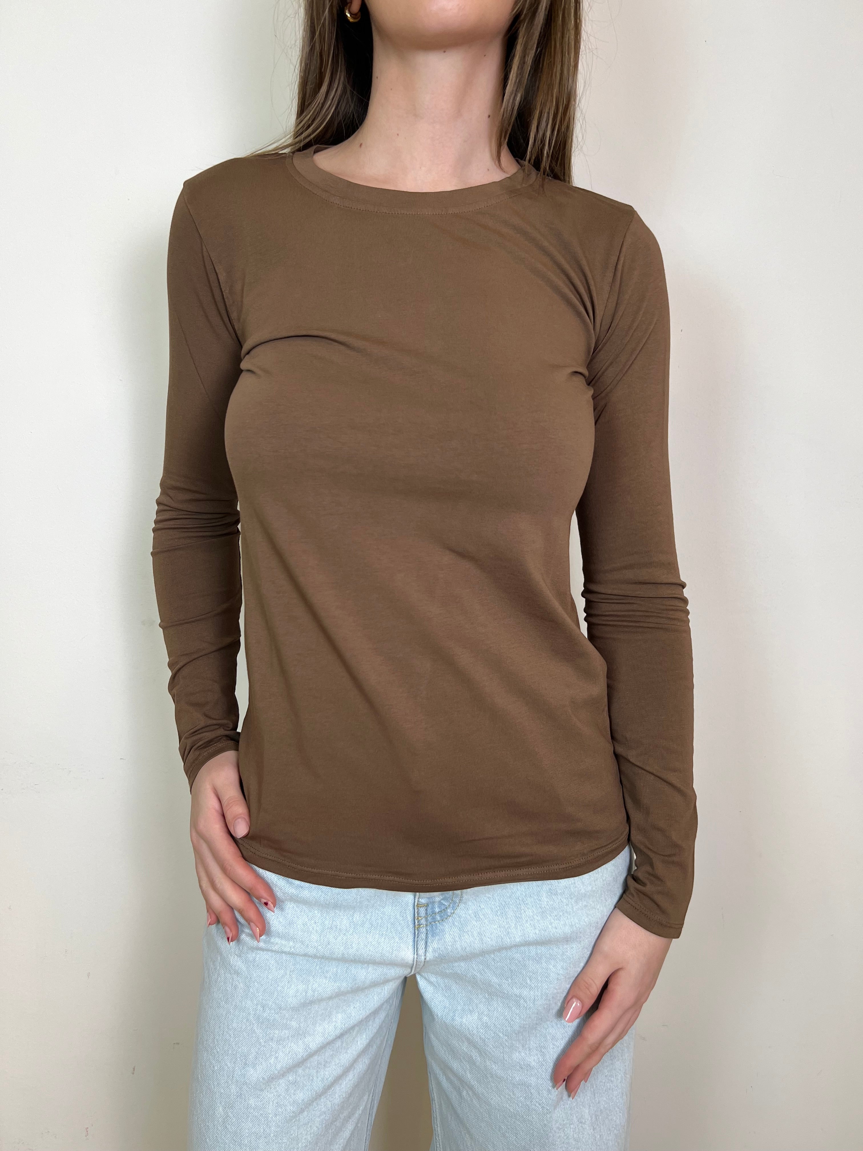 T-shirt manica lunga slim - Haveone