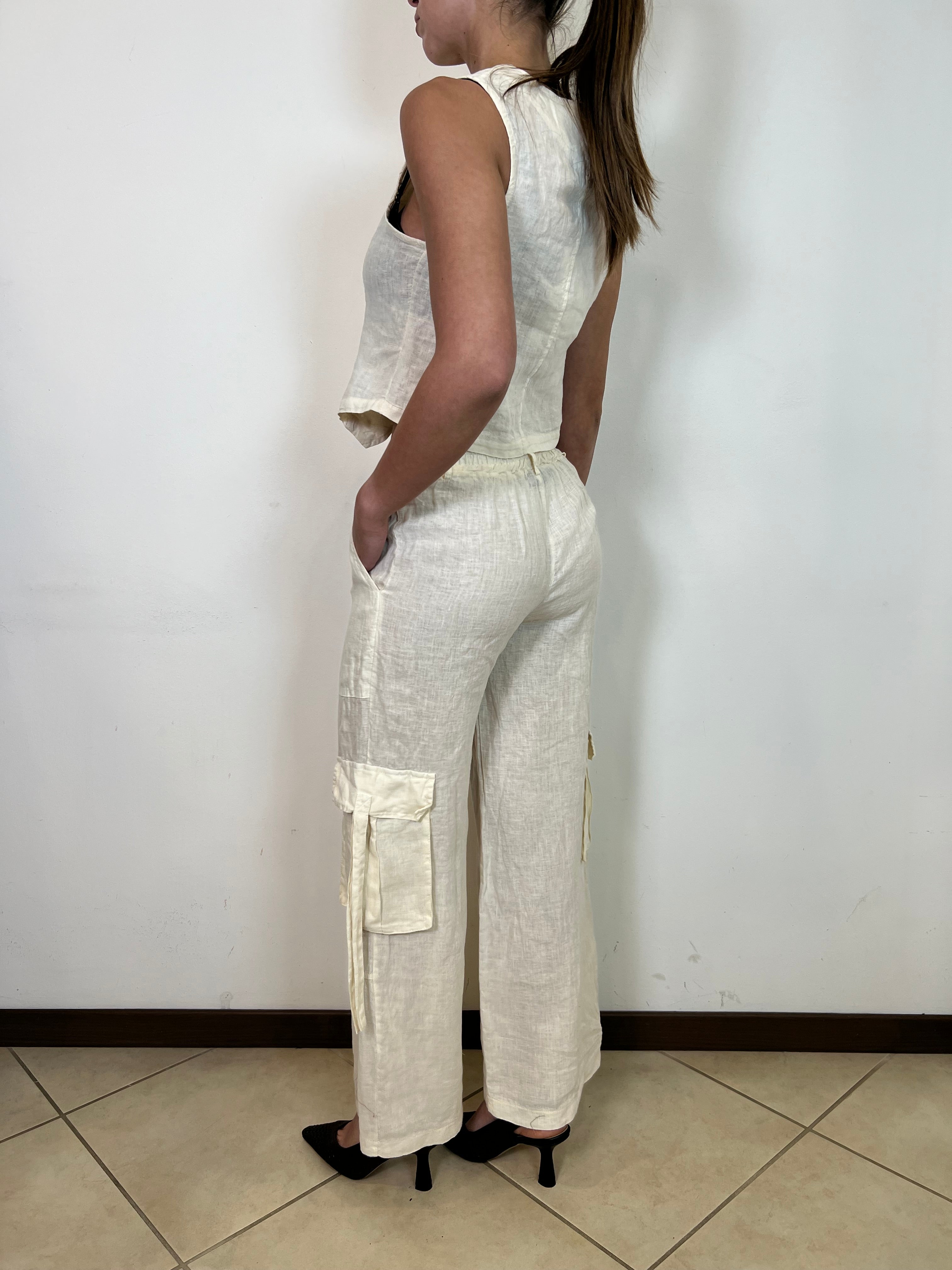 Gilet lino - Haveone