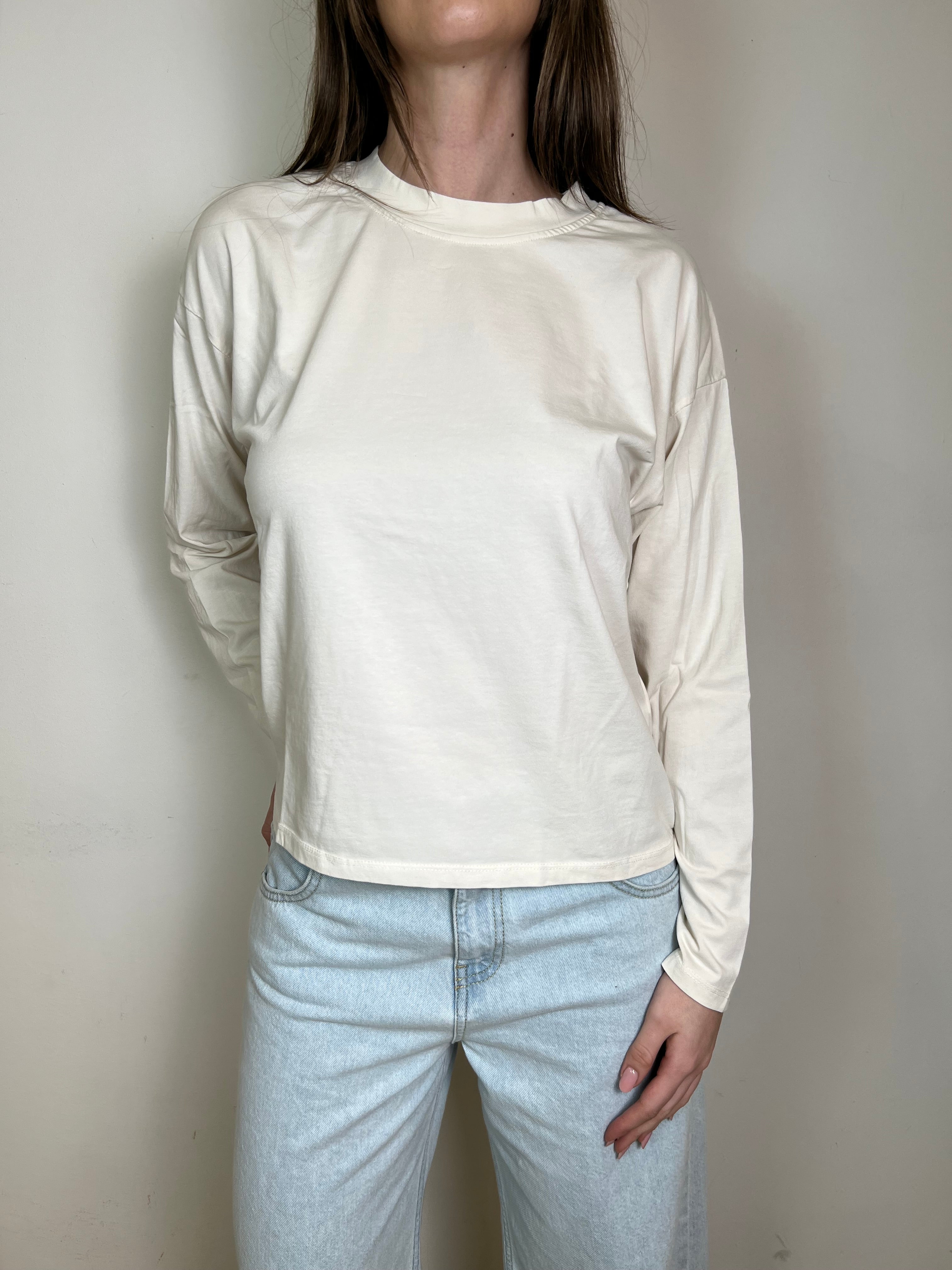 T-shirt scatola manica lunga - Haveone