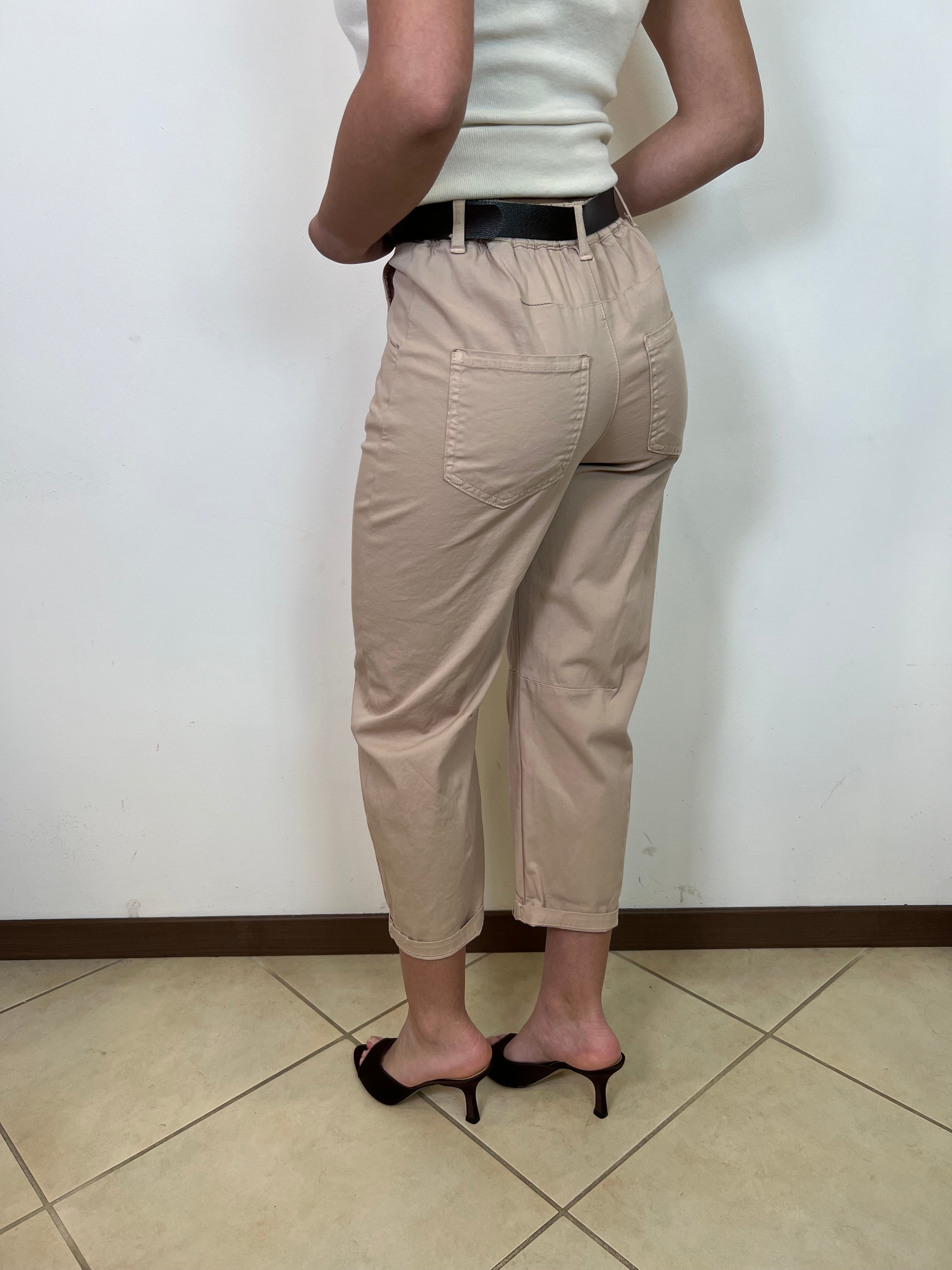 Pantalone elastico dietro - Haveone
