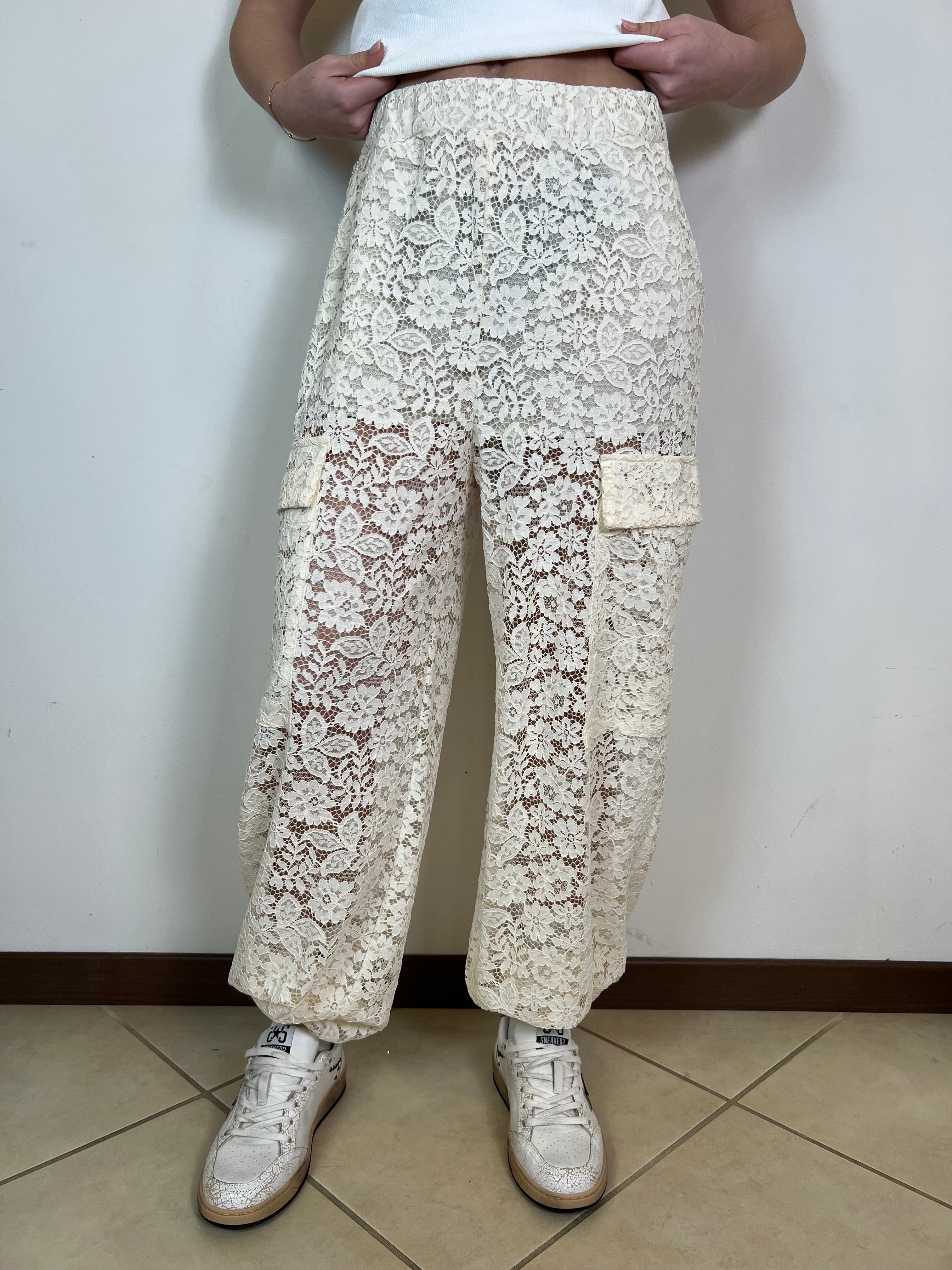 Pantalone cargo pizzo - Vicolo