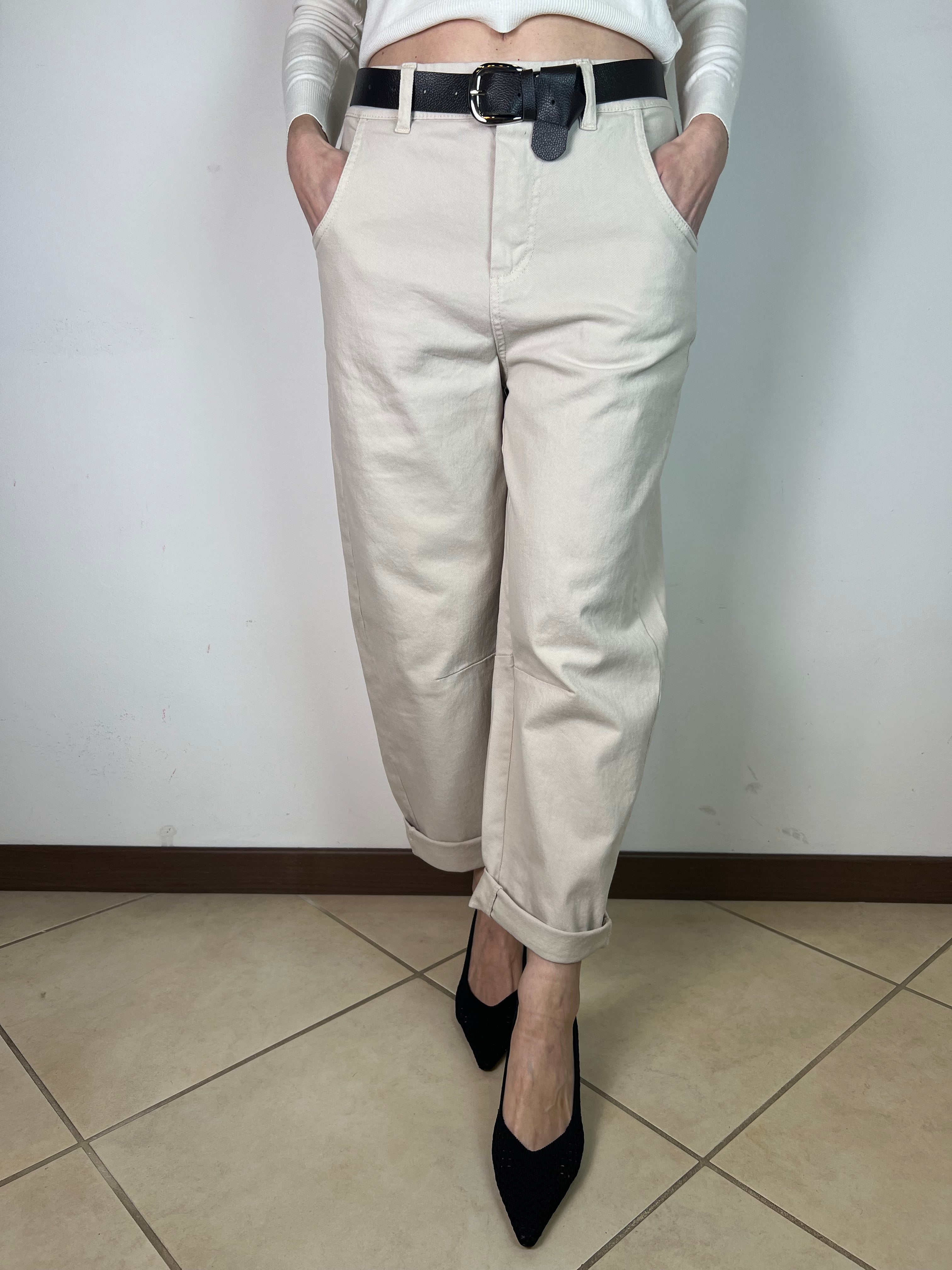 Pantalone elastico dietro - Haveone